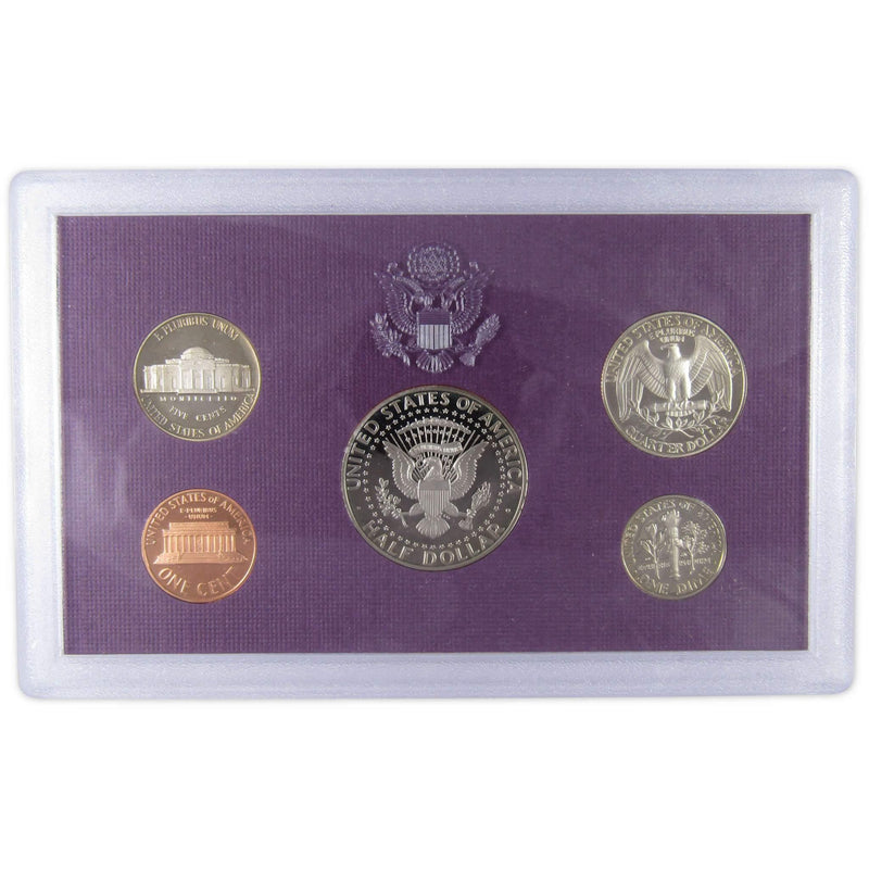 1989 S Proof Set U.S. Mint Original Government Packaging OGP Collectible - Proof Sets - Proof Coins - Proof Set Coins - Profile Coins &amp; Collectibles
