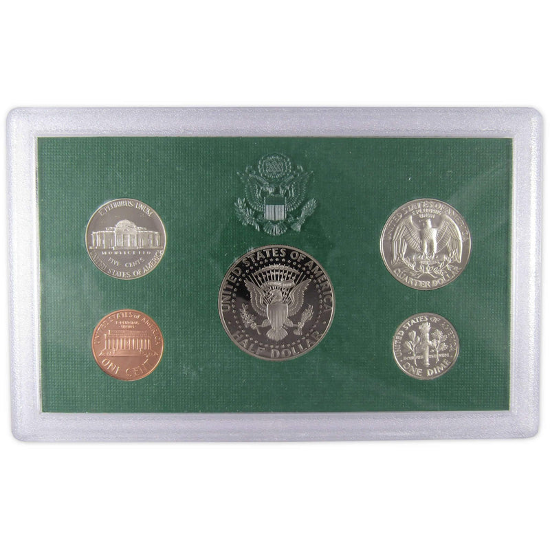 1998 S Clad Proof Set U.S. Mint Original Government Packaging OGP Collectible - Proof Sets - Proof Coins - Proof Set Coins - Profile Coins &amp; Collectibles
