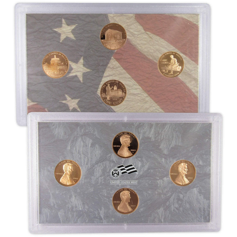 2009 S Clad Proof Set U.S. Mint Original Government Packaging OGP Collectible - Proof Sets - Proof Coins - Proof Set Coins - Profile Coins &amp; Collectibles
