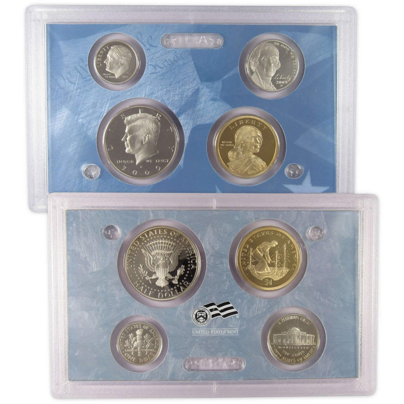 2009 S Clad Proof Set U.S. Mint Original Government Packaging OGP Collectible - Proof Sets - Proof Coins - Proof Set Coins - Profile Coins &amp; Collectibles