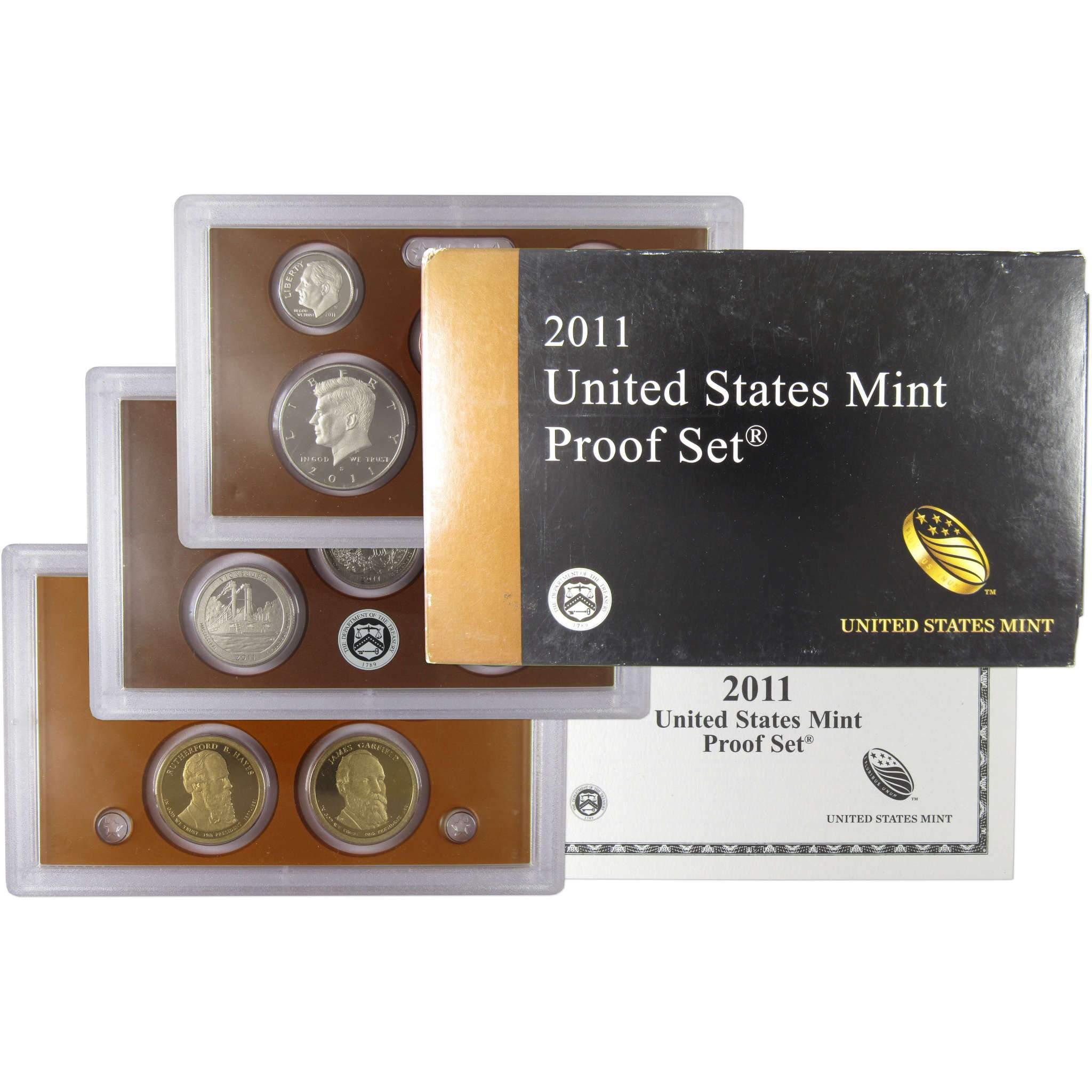 2011 Clad Proof Set U.S. Mint Original Government Packaging OGP Collectible