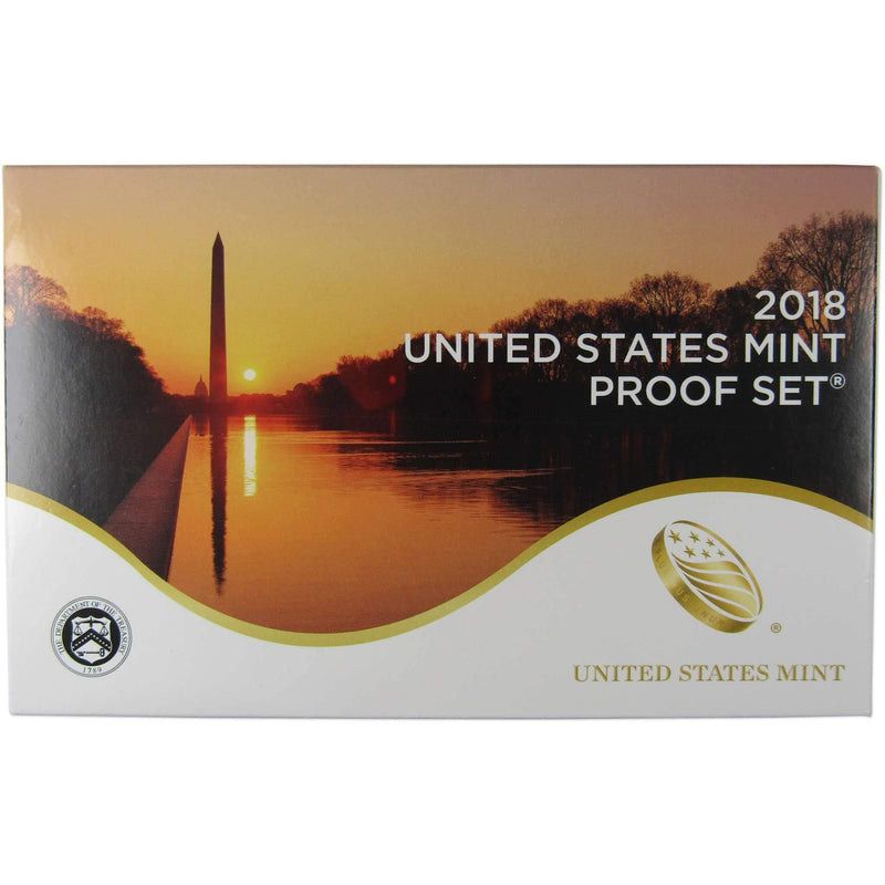 2018 S Proof Set U.S. Mint Original Government Packaging OGP Collectible - Profile Coins & Collectibles 