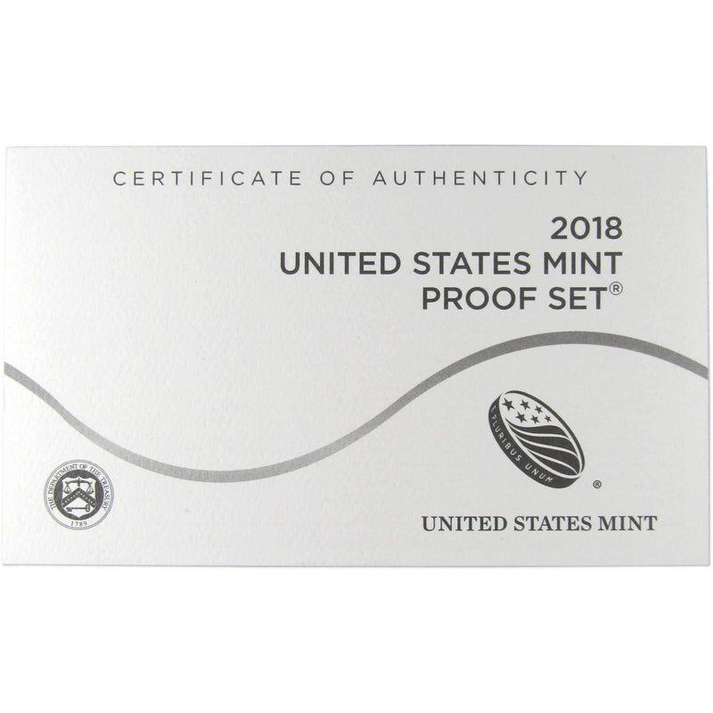 2018 S Proof Set U.S. Mint Original Government Packaging OGP Collectible - Profile Coins & Collectibles 