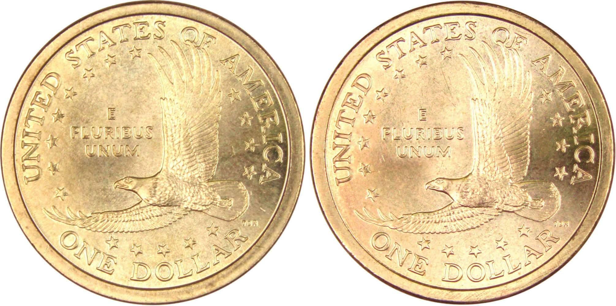 2001 P&D Sacagawea Native American Dollar 2 Coin Set BU Uncirculated $1