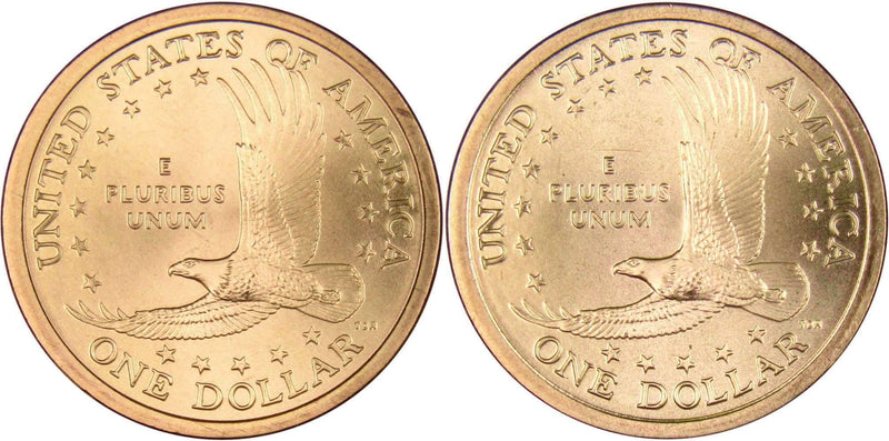 2006 P&D Sacagawea Native American Dollar 2 Coin Set BU Uncirculated $1 - Profile Coins & Collectibles 