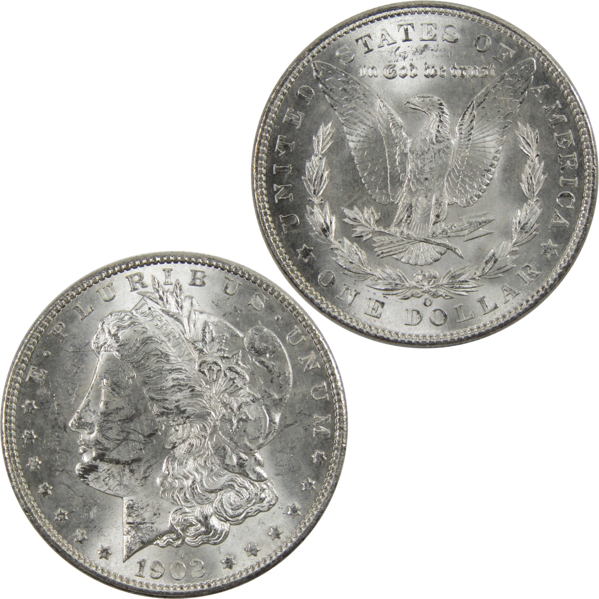 1902 O Morgan Dollar BU Uncirculated 90% Silver $1 Coin SKU:I6037 - Morgan coin - Morgan silver dollar - Morgan silver dollar for sale - Profile Coins &amp; Collectibles