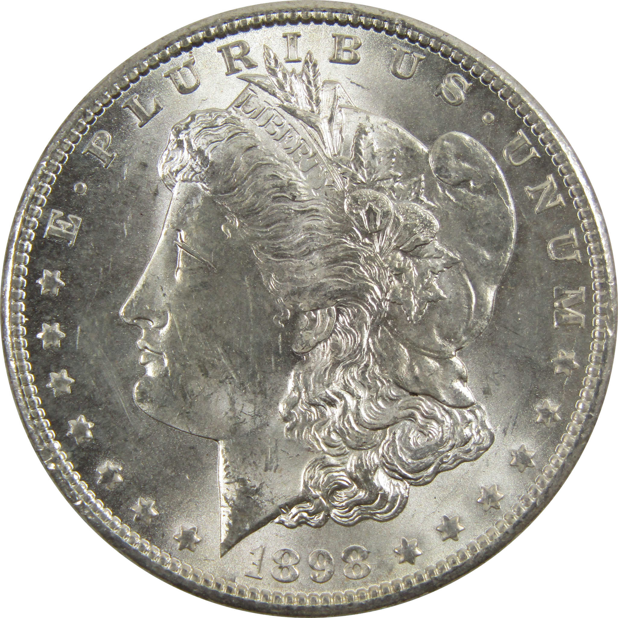 1898 O Morgan Dollar BU Uncirculated 90% Silver $1 Coin SKU:I5263 - Morgan coin - Morgan silver dollar - Morgan silver dollar for sale - Profile Coins &amp; Collectibles