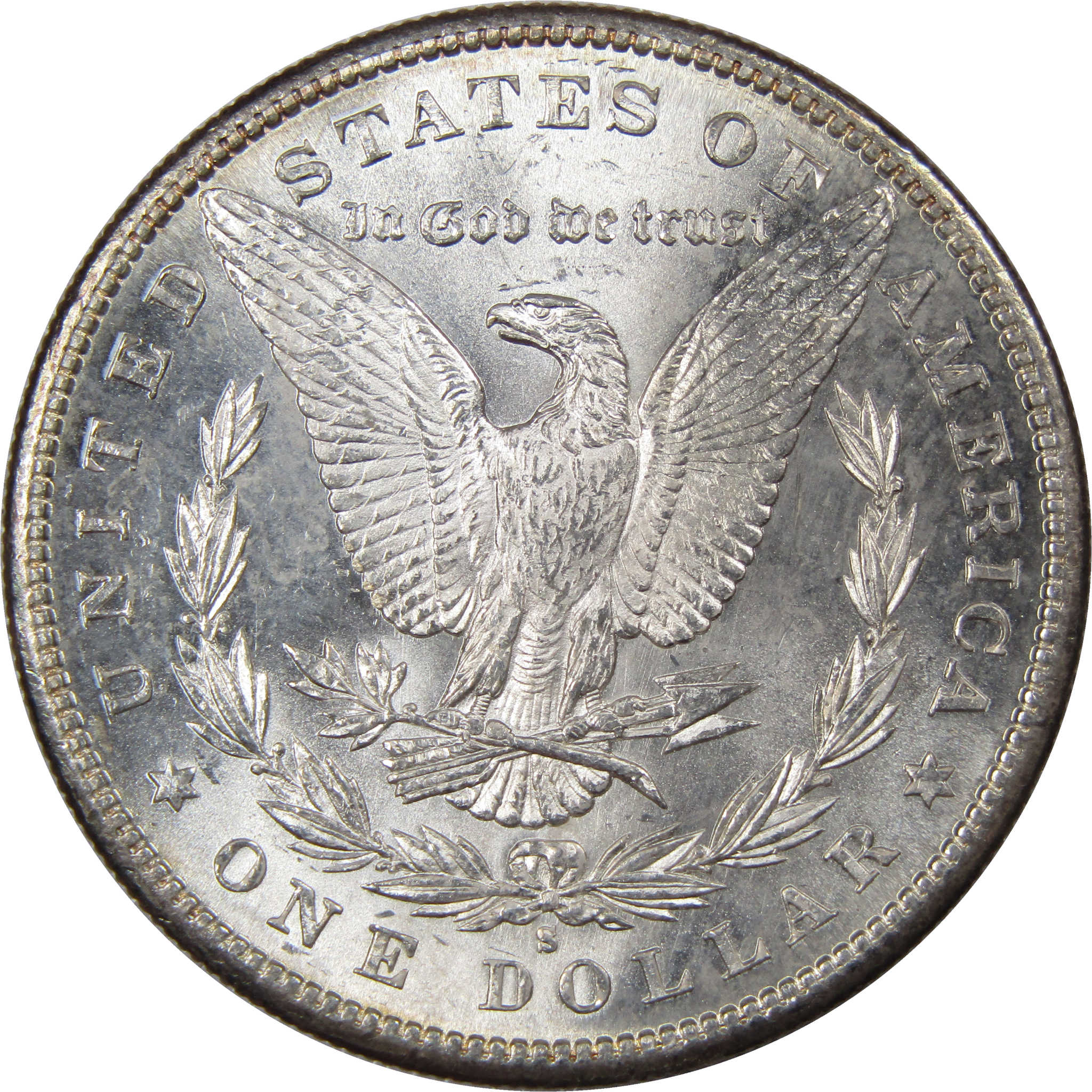 1881 S Morgan Dollar BU Choice Uncirculated Silver Toned SKU:I1234