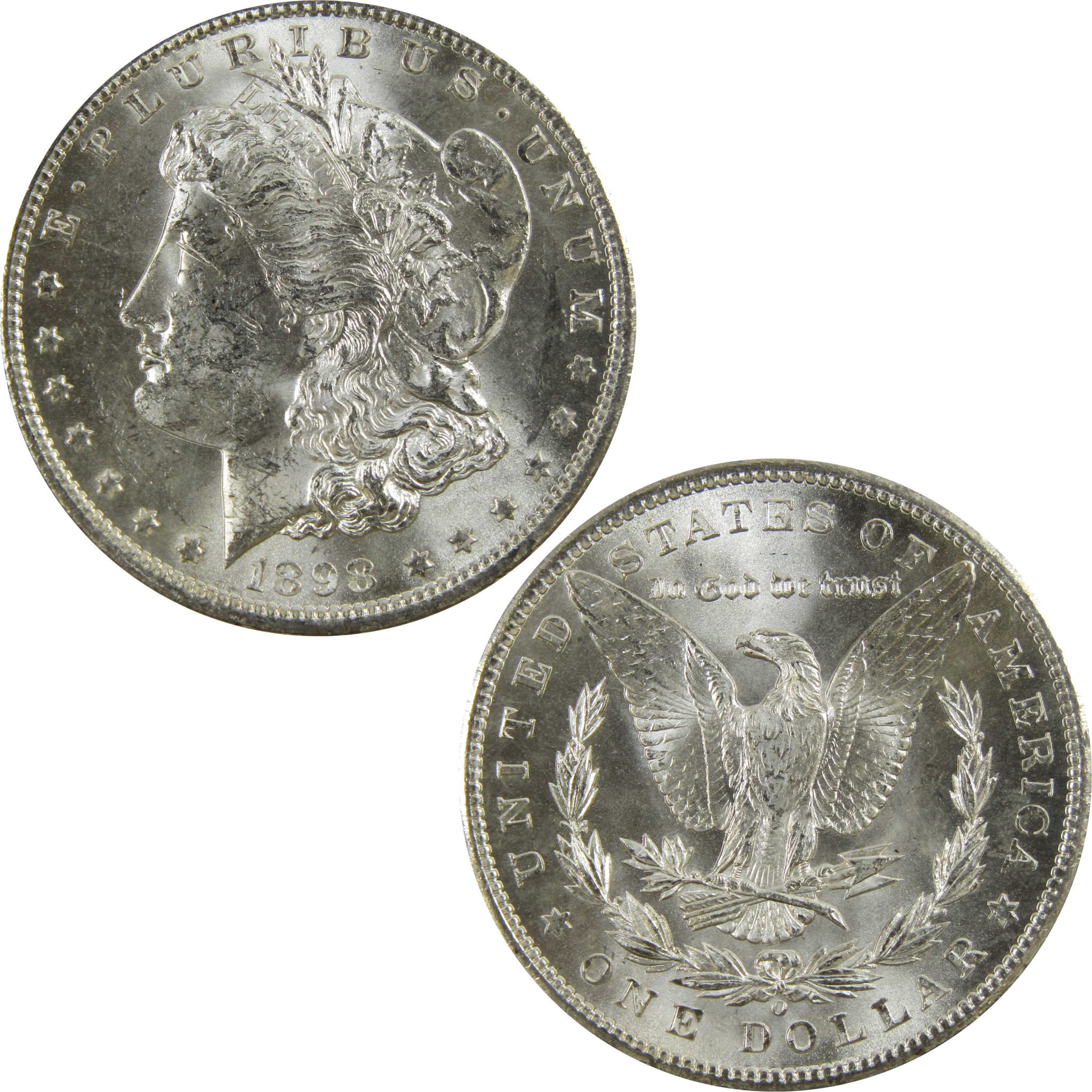 1898 O Morgan Dollar BU Uncirculated 90% Silver $1 Coin SKU:I5208 - Morgan coin - Morgan silver dollar - Morgan silver dollar for sale - Profile Coins &amp; Collectibles