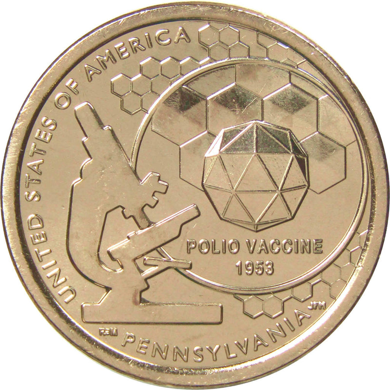 2019 D Pennsylvania American Innovation Dollar BU Uncirculated Mint State Coin - Profile Coins & Collectibles 