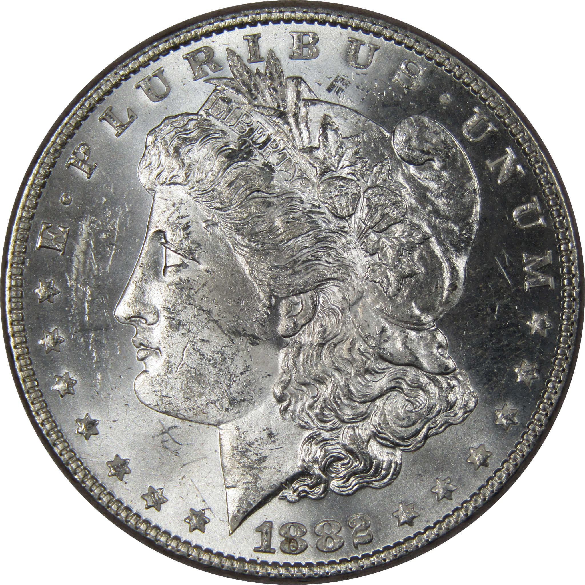 1882 Morgan Dollar BU Uncirculated Mint State 90% Silver SKU:IPC9692 - Morgan coin - Morgan silver dollar - Morgan silver dollar for sale - Profile Coins &amp; Collectibles