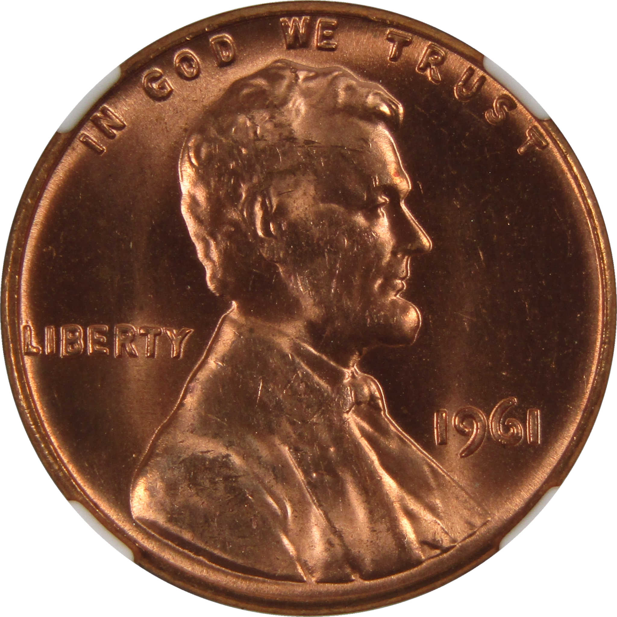 1961 Lincoln Memorial Cent MS 66 RD NGC Penny Uncirculated SKU:I3694