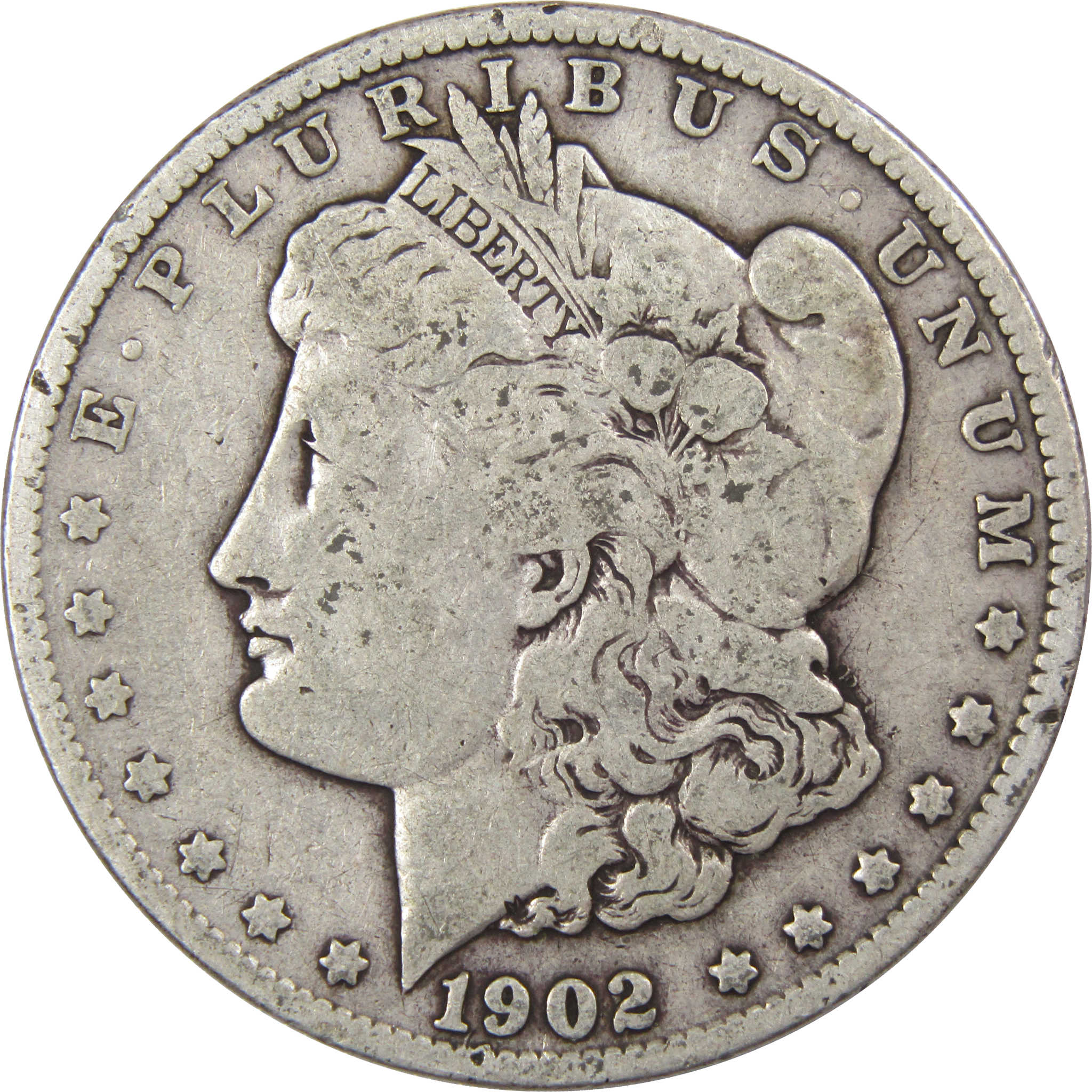 1902 O Morgan Dollar VG Very Good 90% Silver US Coin SKU:I1844 - Morgan coin - Morgan silver dollar - Morgan silver dollar for sale - Profile Coins &amp; Collectibles