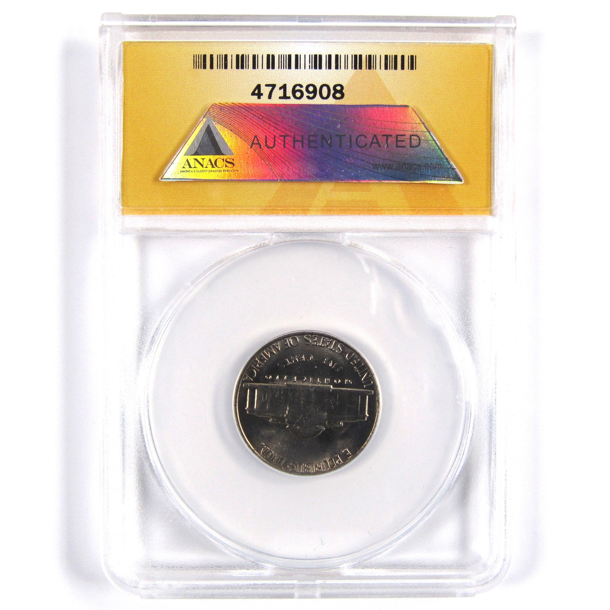 1970 D Jefferson Nickel MS 65 ANACS 5c Uncirculated SKU:CPC2222