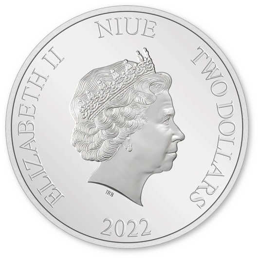 Women in History Boudicca Fine Silver $2 Proof 2022 Niue COA SKU:OPC83