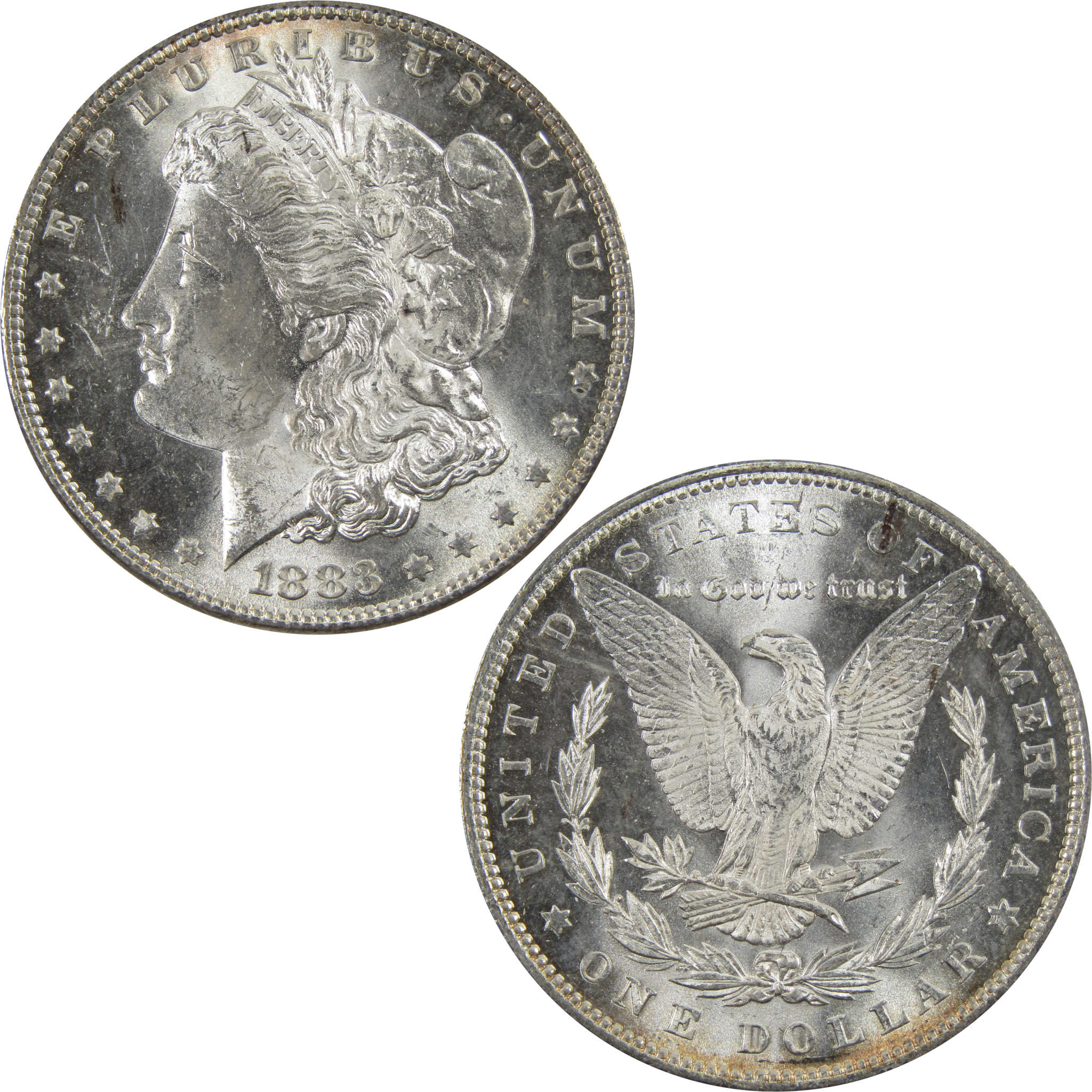 1883 Morgan Dollar BU Uncirculated 90% Silver $1 Coin SKU:I5175 - Morgan coin - Morgan silver dollar - Morgan silver dollar for sale - Profile Coins &amp; Collectibles