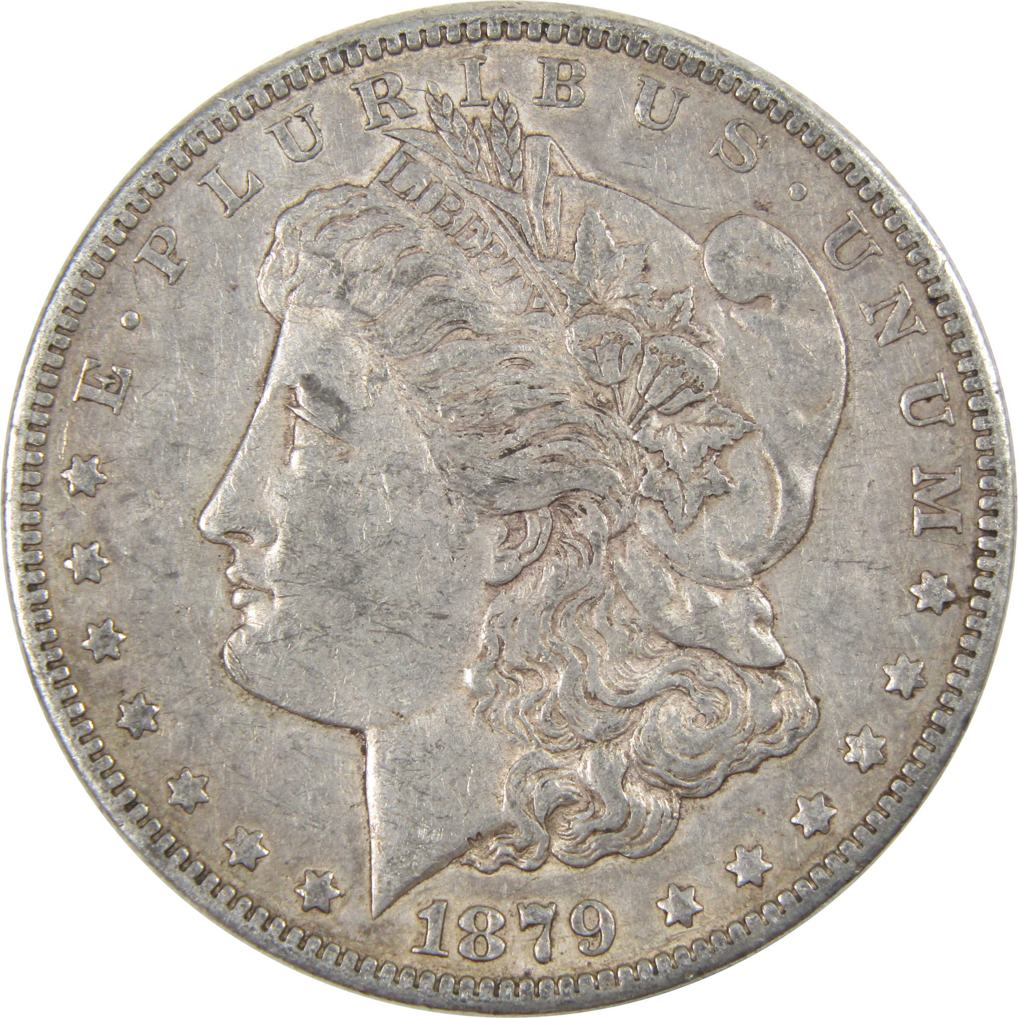 1879 S Rev 78 Morgan Dollar XF EF Extremely Fine Silver $1 SKU:I4066 - Morgan coin - Morgan silver dollar - Morgan silver dollar for sale - Profile Coins &amp; Collectibles