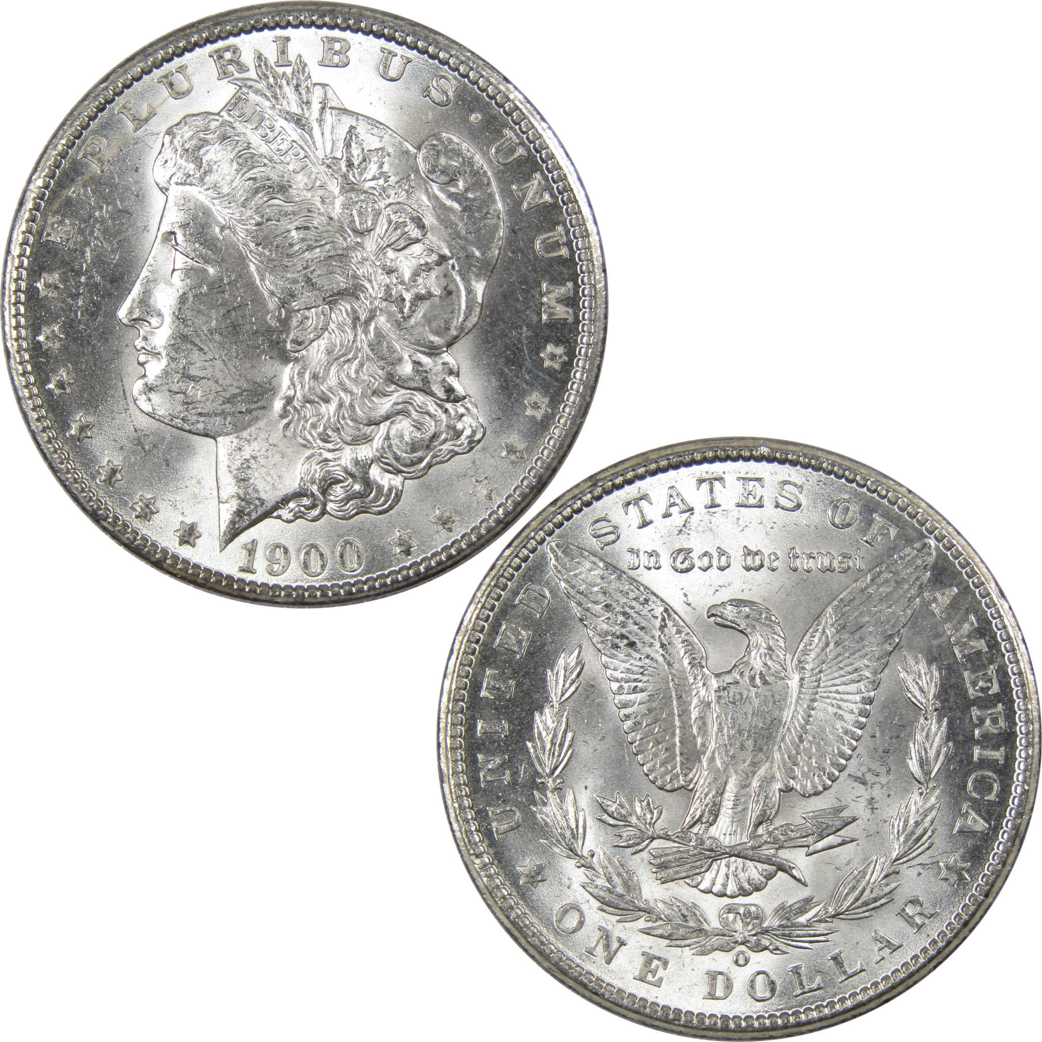 1900 O Morgan Dollar BU Uncirculated Mint State 90% Silver SKU:IPC9760 - Morgan coin - Morgan silver dollar - Morgan silver dollar for sale - Profile Coins &amp; Collectibles