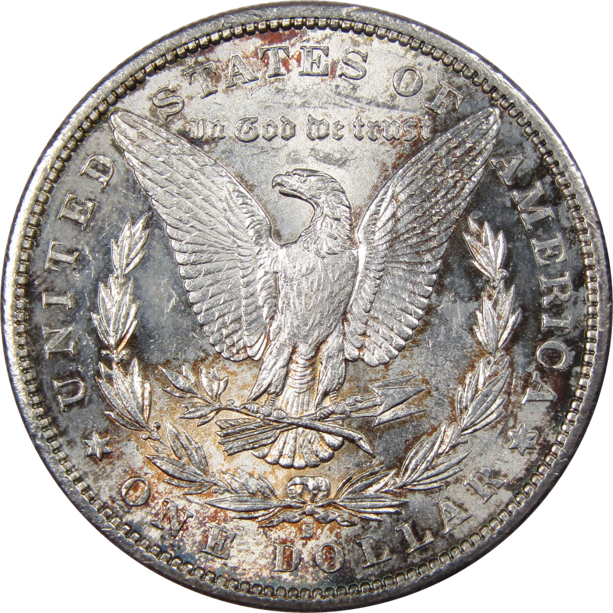 1881 S Morgan Dollar BU Choice Uncirculated Silver Toned SKU:I1214