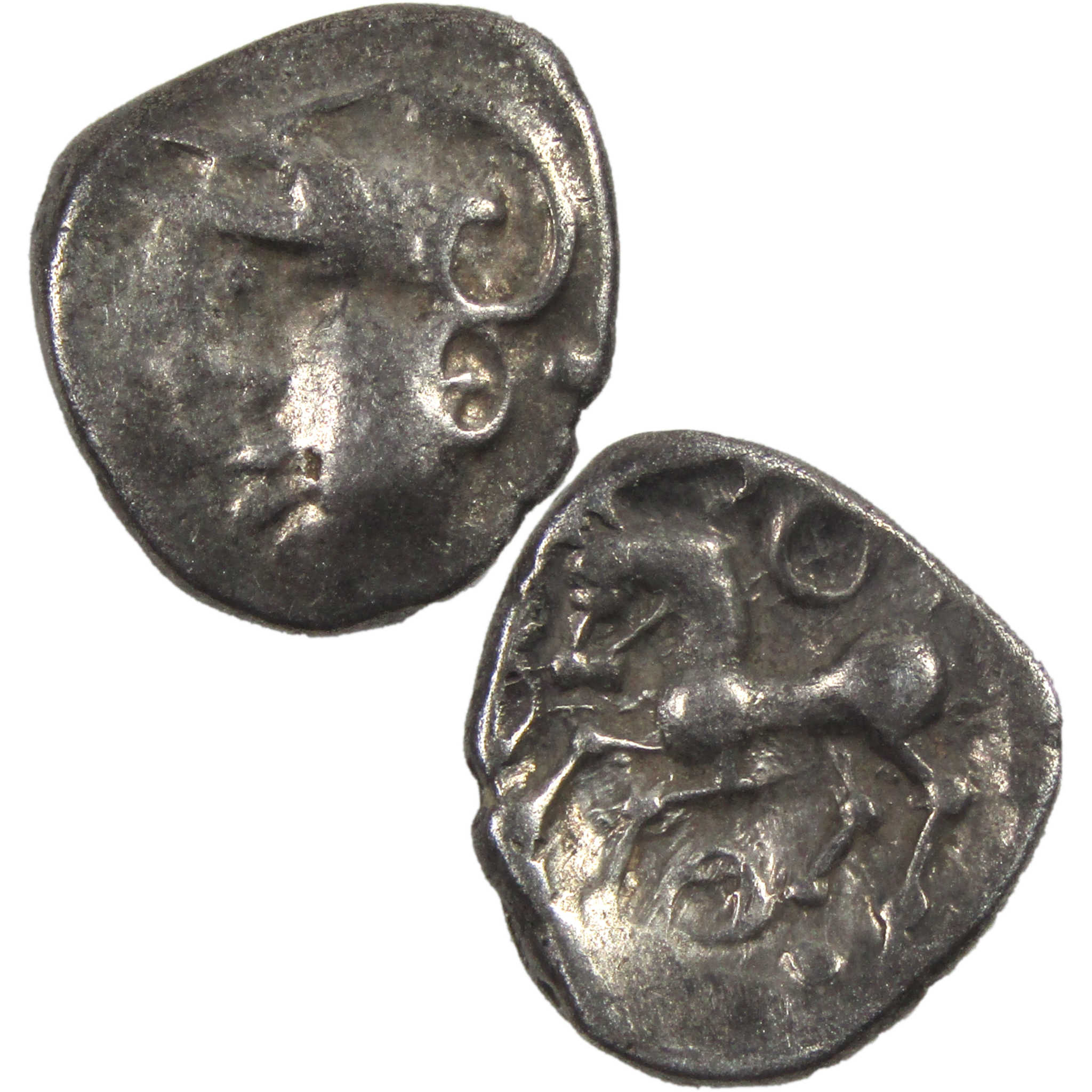 100-50 BC Sequani Quinarius VF Silver Ancient Gaulish Coin SKU:I5973