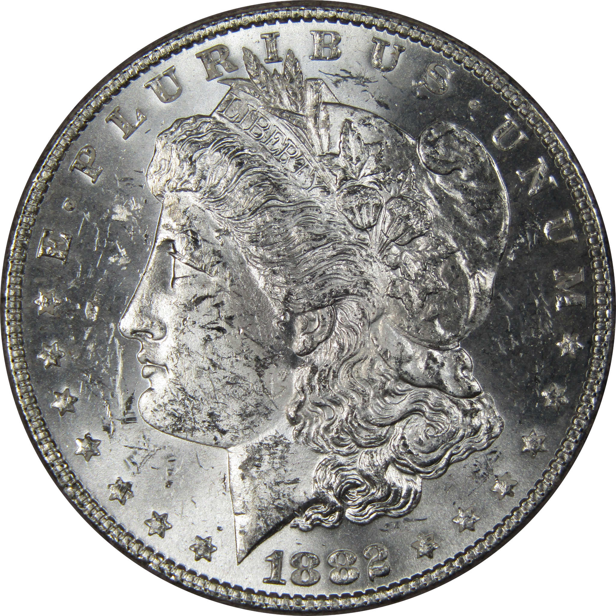 1882 Morgan Dollar BU Uncirculated Mint State 90% Silver SKU:IPC9671 - Morgan coin - Morgan silver dollar - Morgan silver dollar for sale - Profile Coins &amp; Collectibles