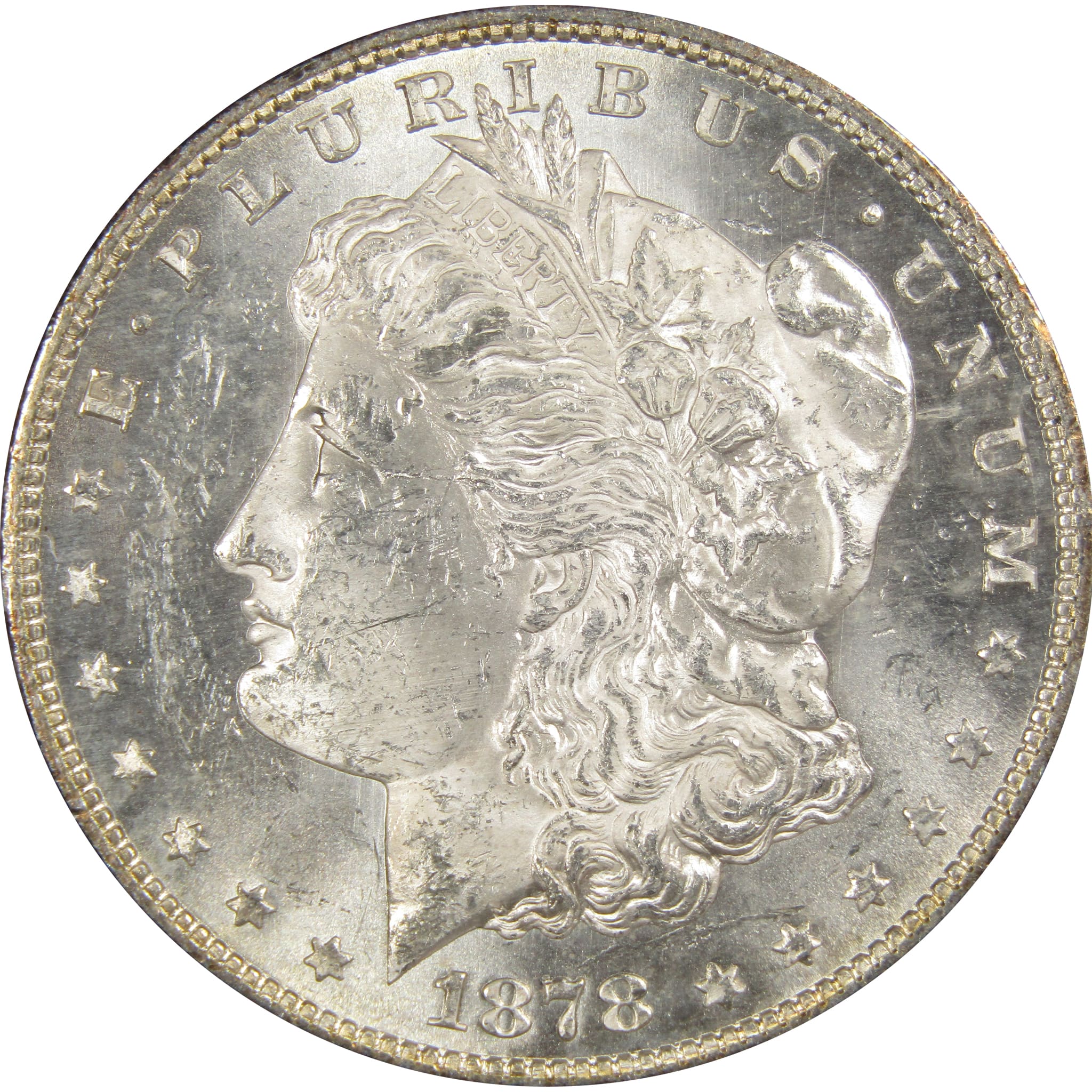 1878 S Morgan Dollar BU Uncirculated Mint State 90% Silver SKU:IPC7495 - Morgan coin - Morgan silver dollar - Morgan silver dollar for sale - Profile Coins &amp; Collectibles
