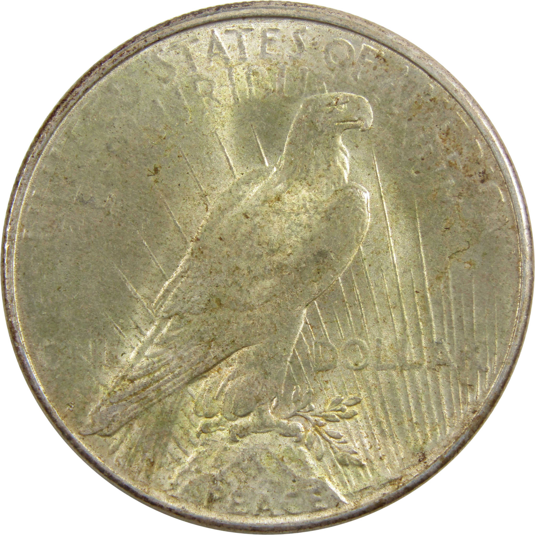 1923 S Peace Dollar Borderline Uncirculated 90% Silver $1 SKU:I5614