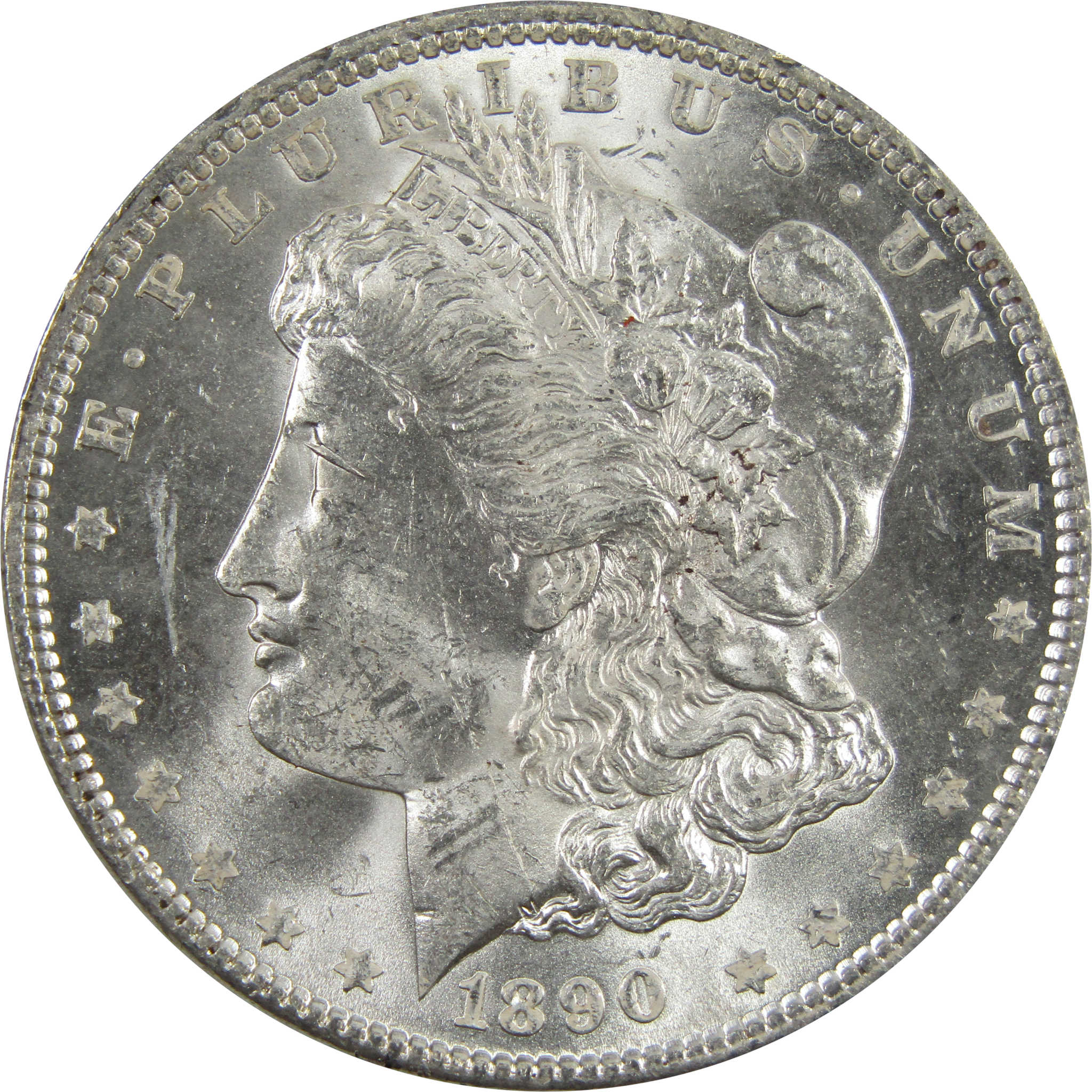 1890 Morgan Dollar BU Uncirculated 90% Silver $1 Coin SKU:I5145 - Morgan coin - Morgan silver dollar - Morgan silver dollar for sale - Profile Coins &amp; Collectibles