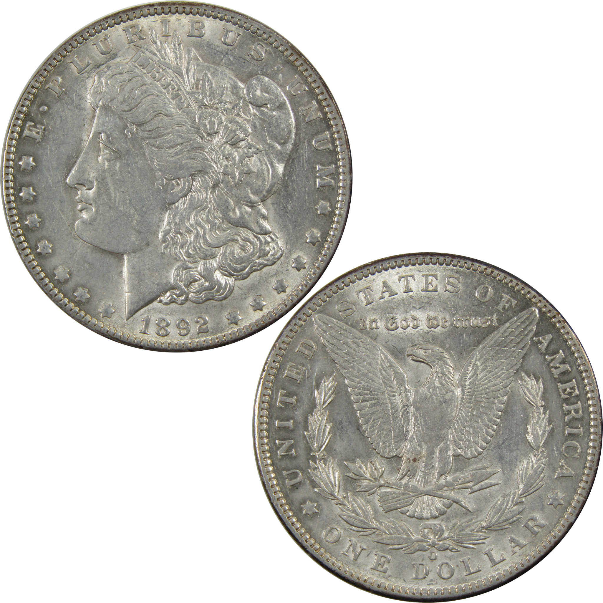 1892 O Morgan Dollar AU About Uncirculated 90% Silver SKU:I4843 - Morgan coin - Morgan silver dollar - Morgan silver dollar for sale - Profile Coins &amp; Collectibles