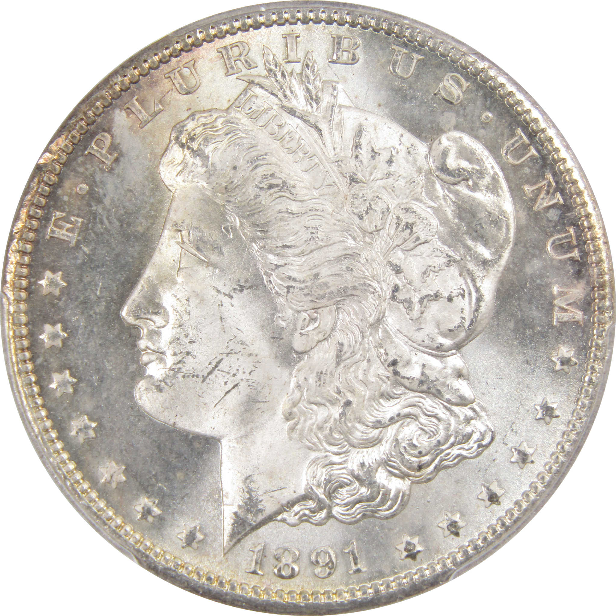 1891 CC Morgan Dollar MS 65 PCGS 90% Silver Uncirculated SKU:I3810 - Morgan coin - Morgan silver dollar - Morgan silver dollar for sale - Profile Coins &amp; Collectibles