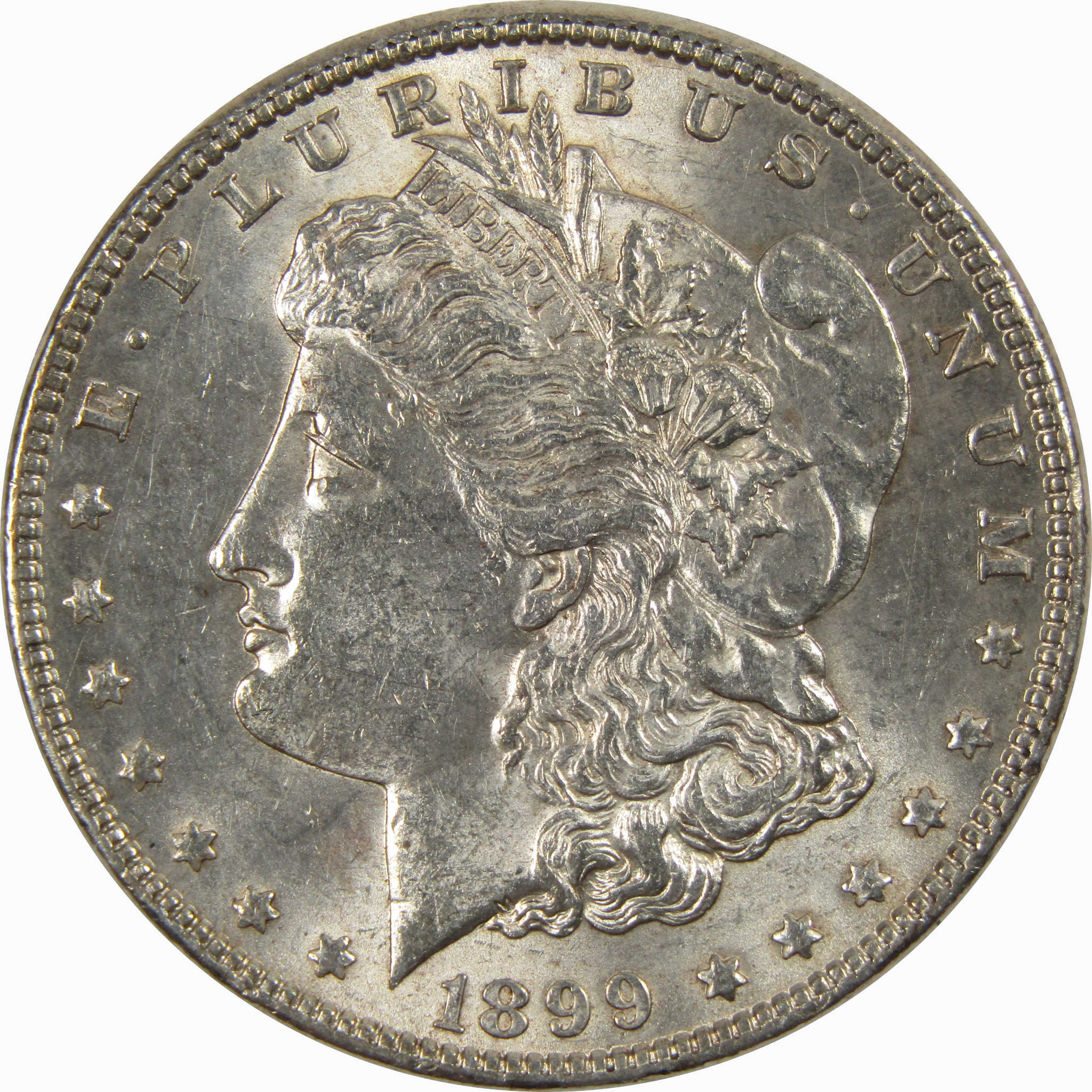 1899 Morgan Dollar CH AU Choice About Uncirculated Silver SKU:I4359 - Morgan coin - Morgan silver dollar - Morgan silver dollar for sale - Profile Coins &amp; Collectibles