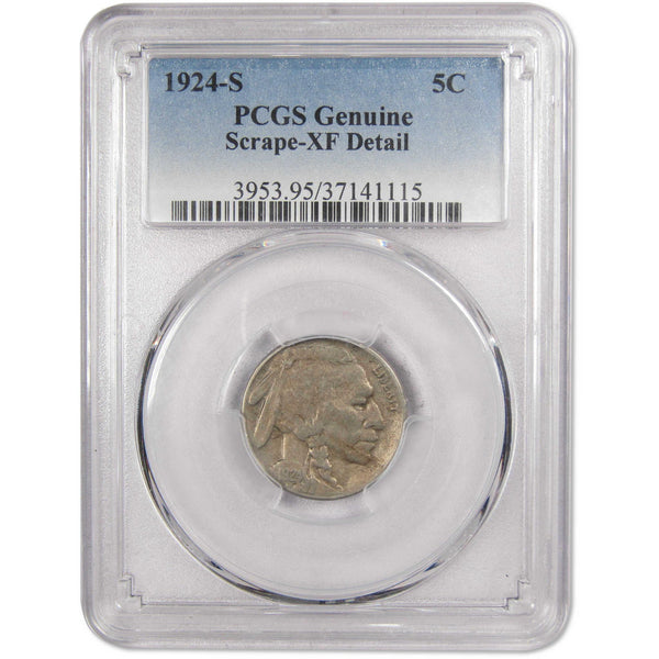 1924 S Indian Head Buffalo Nickel XF Details PCGS SKU:IPC7371