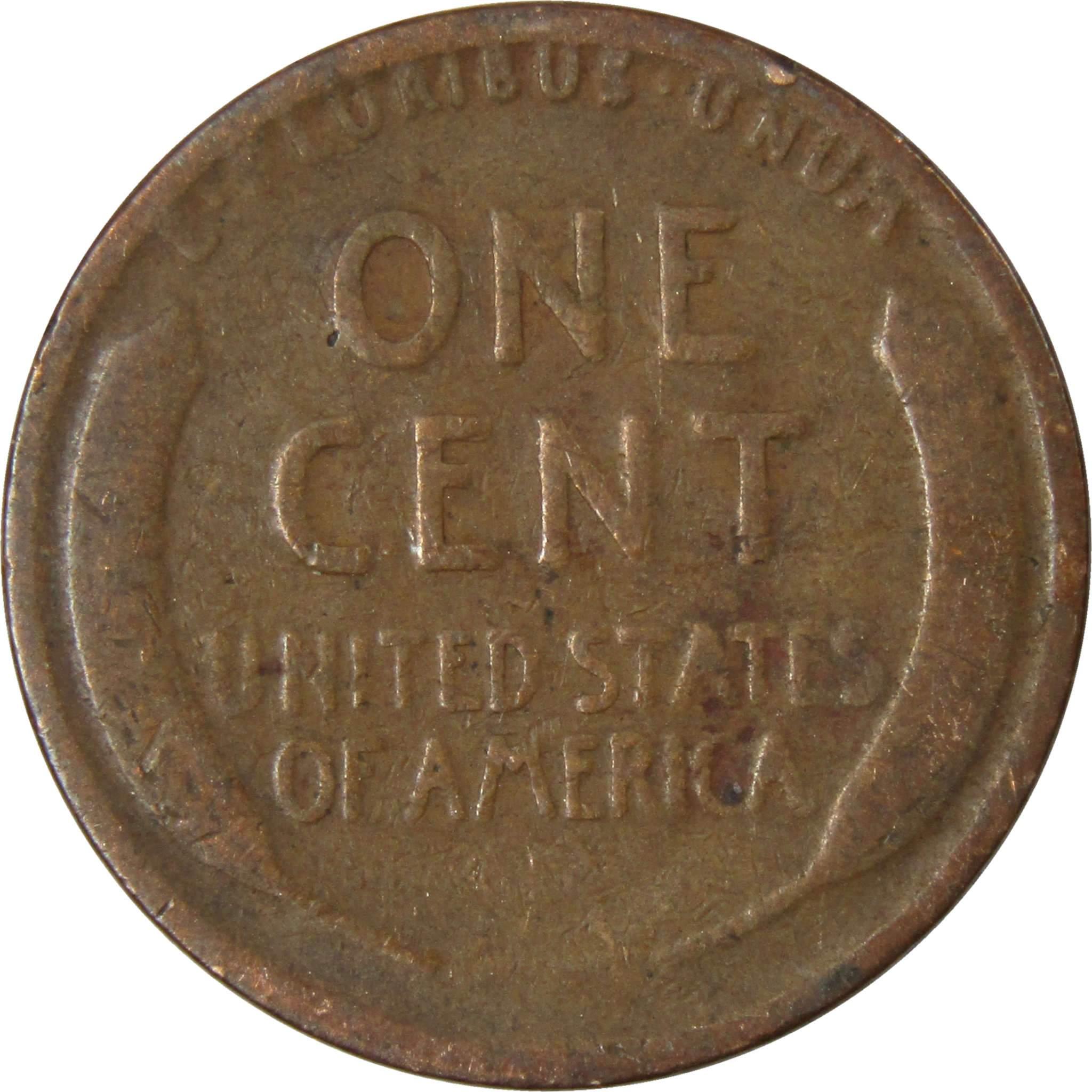 1913 Lincoln Wheat Cent AG About Good Bronze Penny 1c Coin Collectible
