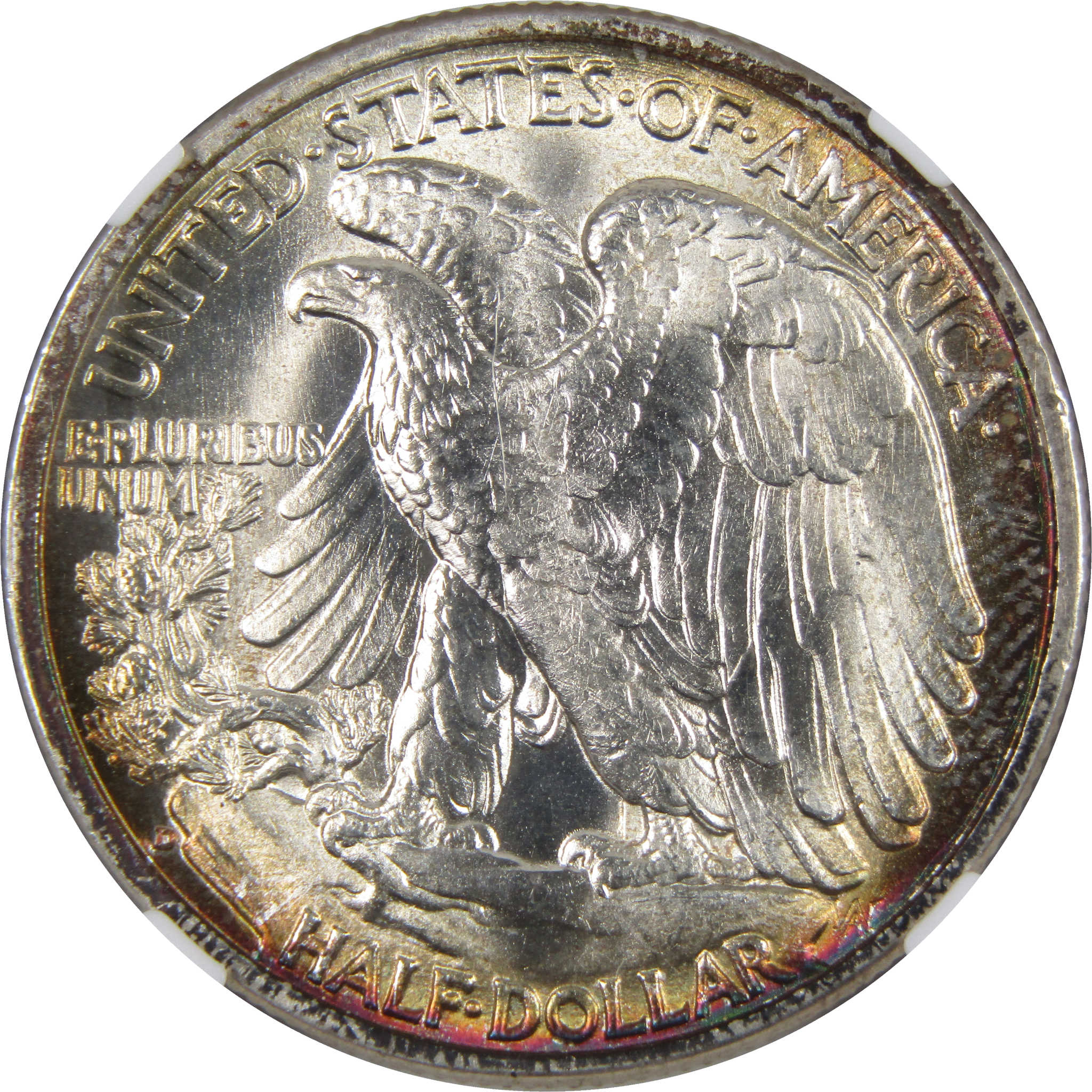 1938 D Liberty Walking Half Dollar MS 64 NGC Silver SKU:I3020