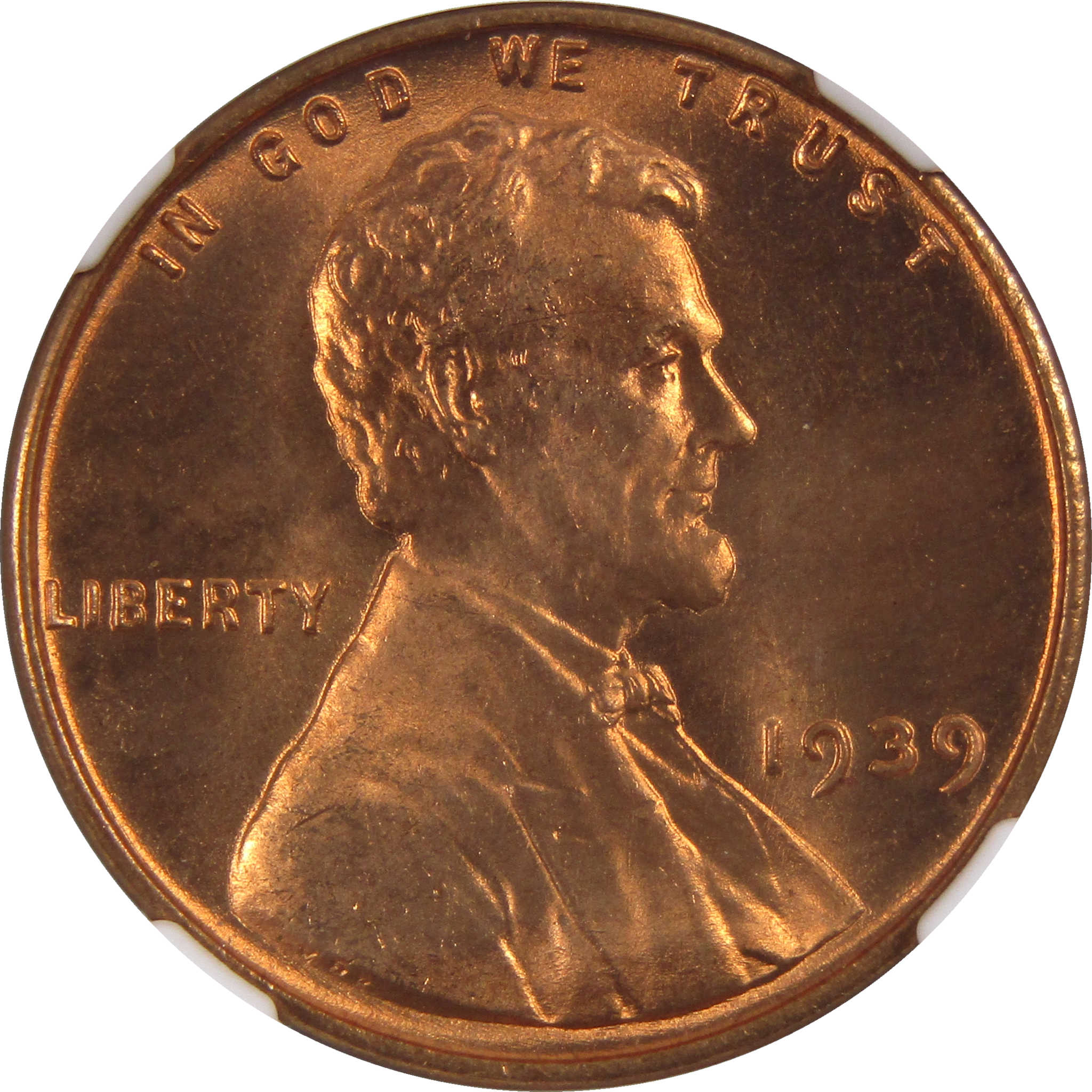 1939 Lincoln Wheat Cent MS 67 RD NGC Penny 1c Uncirculated SKU:I3150