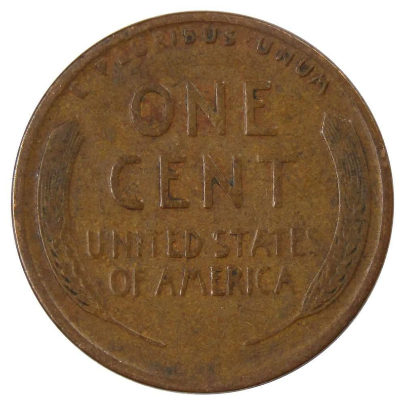 1919 Lincoln Wheat Cent F Fine Bronze Penny 1c Coin Collectible - Lincoln Cent - Profile Coins &amp; Collectibles
