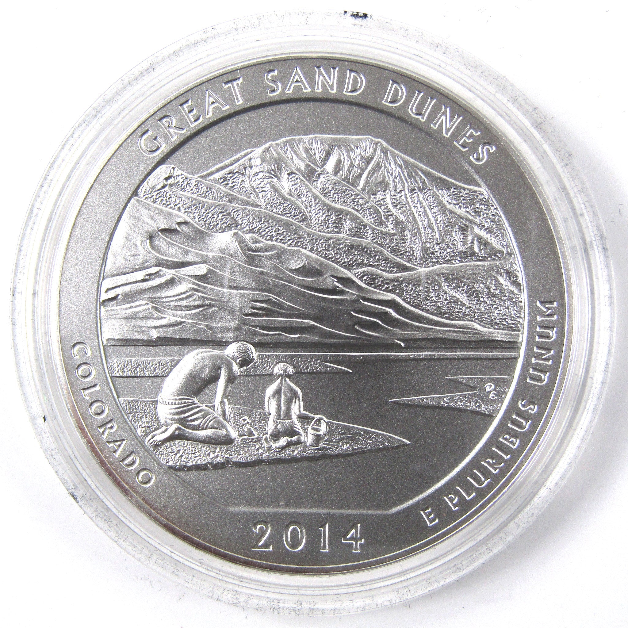 2014 P Great Sand Dunes National Park 5 oz Silver OGP COA SKU:CPC2111