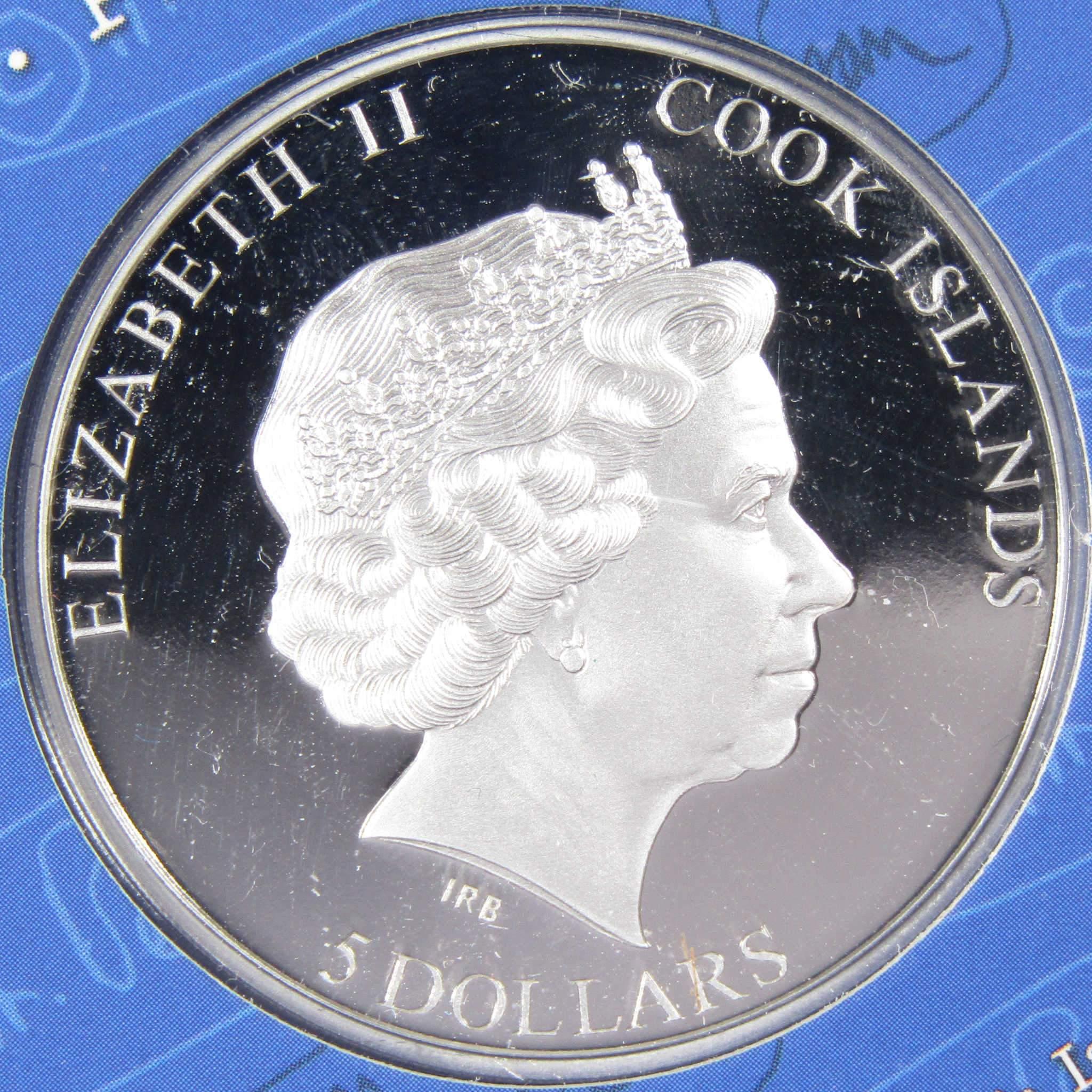 Mr Bean 30th Anniversary 1 oz .999 Fine Silver $5 Proof Coin 2020 Cook Islands