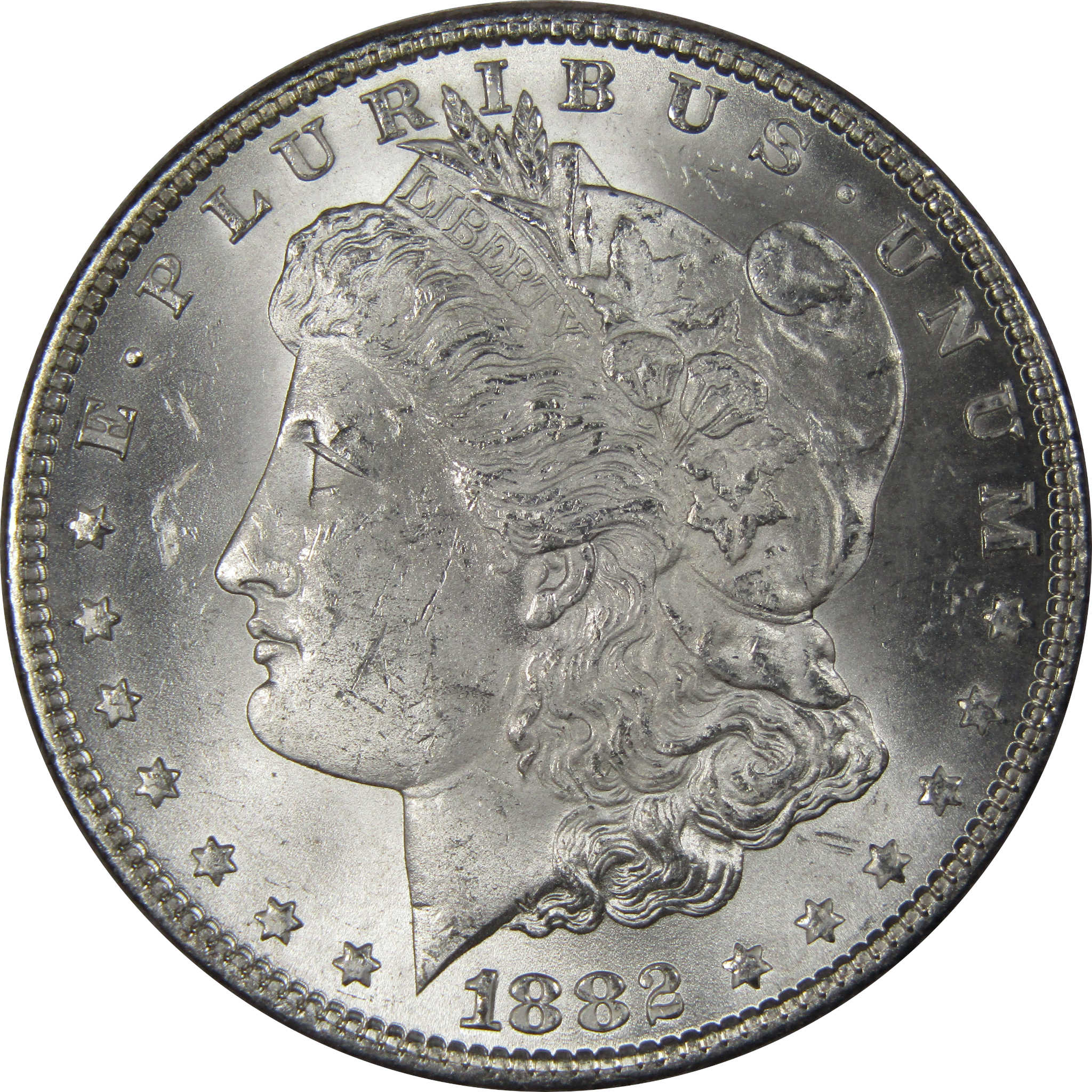 1882 Morgan Dollar BU Uncirculated Mint State 90% Silver SKU:IPC9706 - Morgan coin - Morgan silver dollar - Morgan silver dollar for sale - Profile Coins &amp; Collectibles