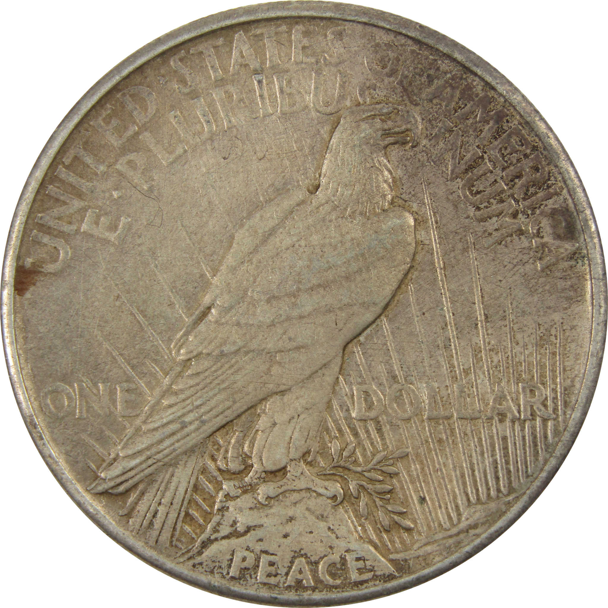 1921 High Relief Peace Dollar XF Details 90% Silver $1 Coin SKU:I4372
