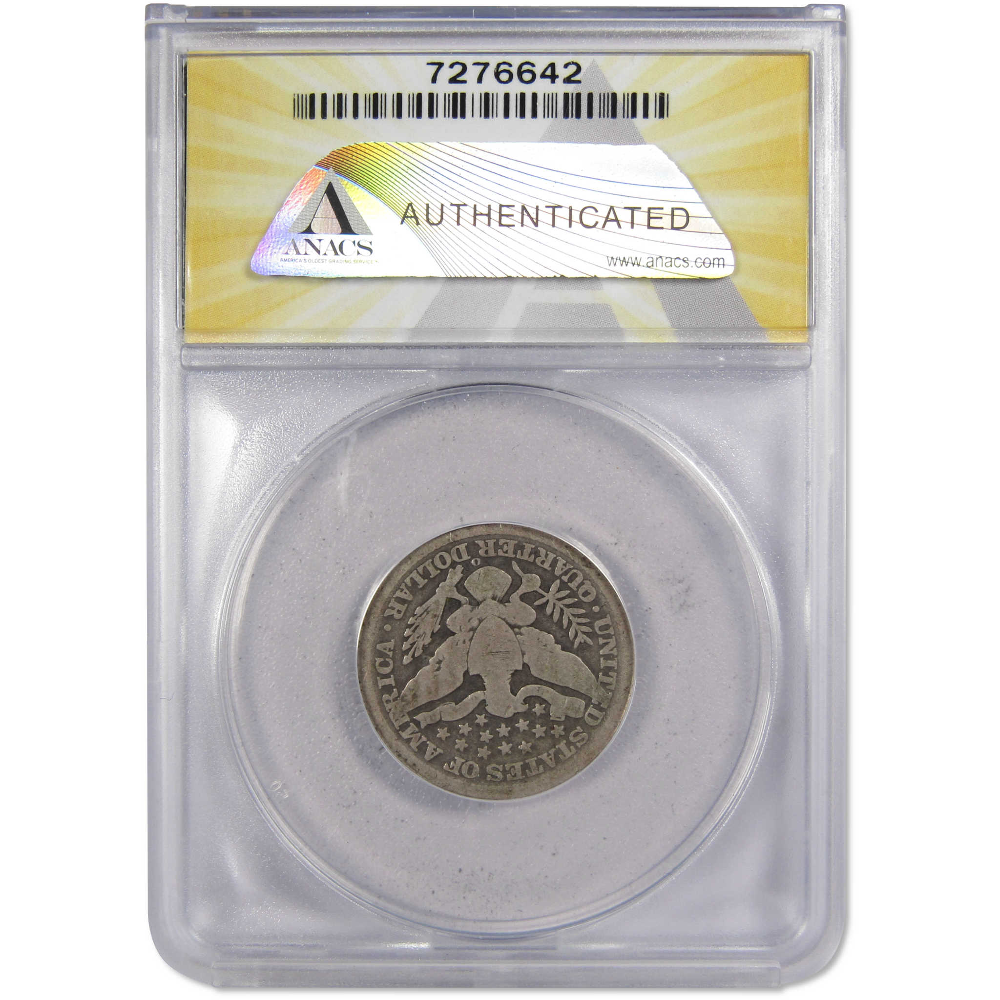 1896 O Barber Quarter G 4 ANACS 90% Silver 25c Type Coin SKU:IPC7504