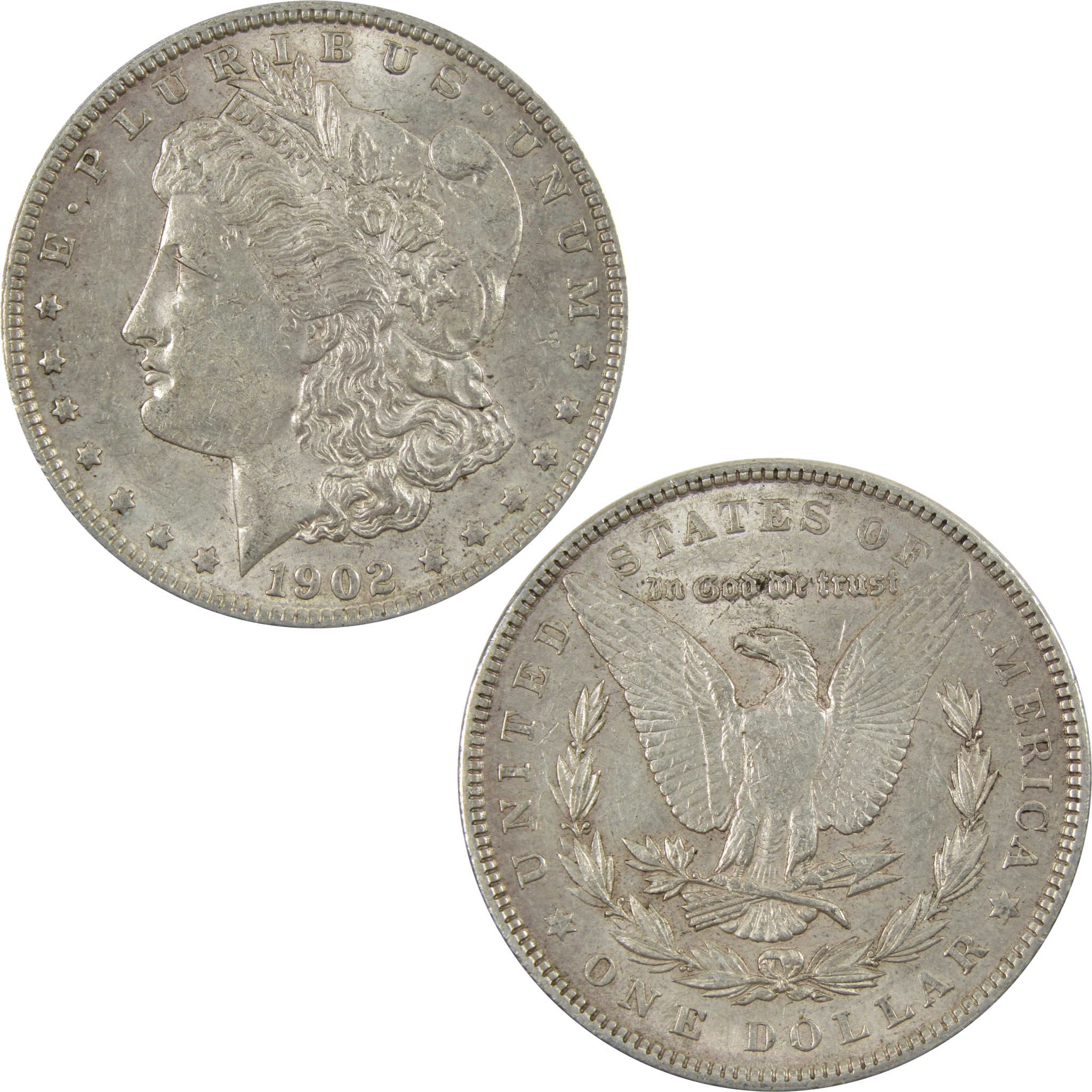 1902 Morgan Dollar XF EF Extremely Fine 90% Silver $1 Coin SKU:I4743 - Morgan coin - Morgan silver dollar - Morgan silver dollar for sale - Profile Coins &amp; Collectibles