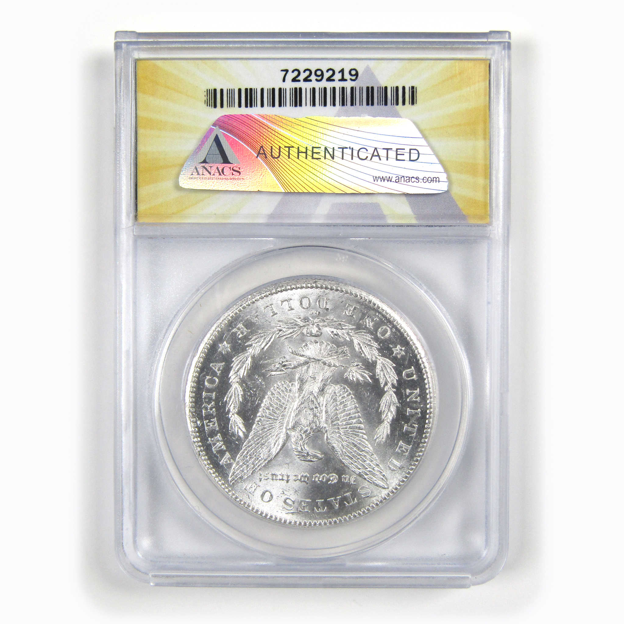 1880 Morgan Silver Dollar MS62 Graded Through PCGS Gorgeous Coin a Must  Have in Your Collection 