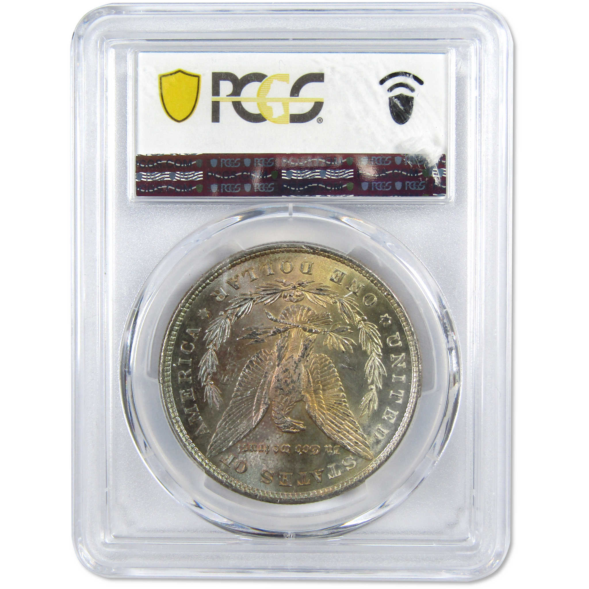 1878 8TF Morgan Dollar MS 62 PCGS 90% Silver $1 Coin Toned SKU:I5905
