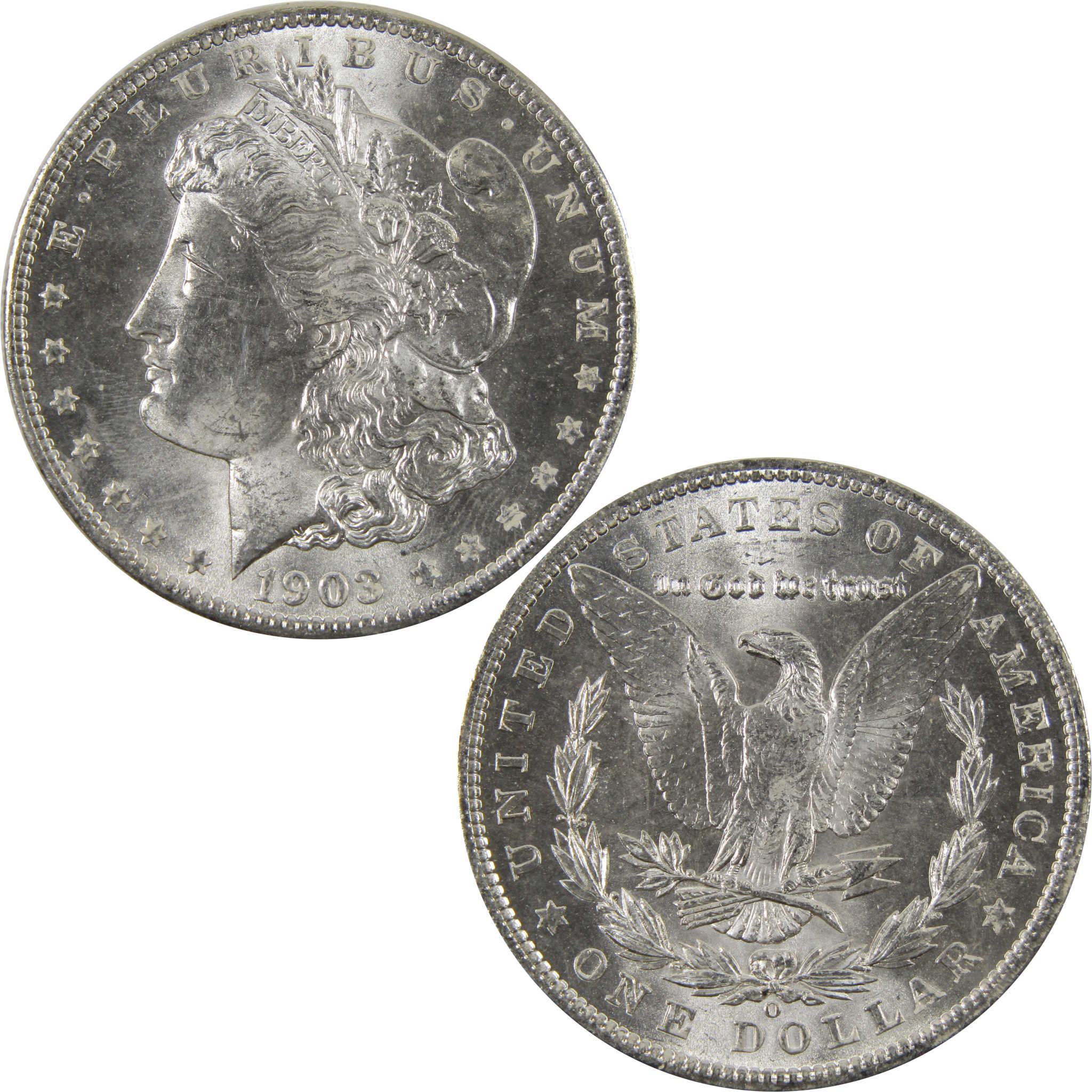1903 O Morgan Dollar BU Choice Uncirculated 90% Silver $1 SKU:I7518 - Morgan coin - Morgan silver dollar - Morgan silver dollar for sale - Profile Coins &amp; Collectibles