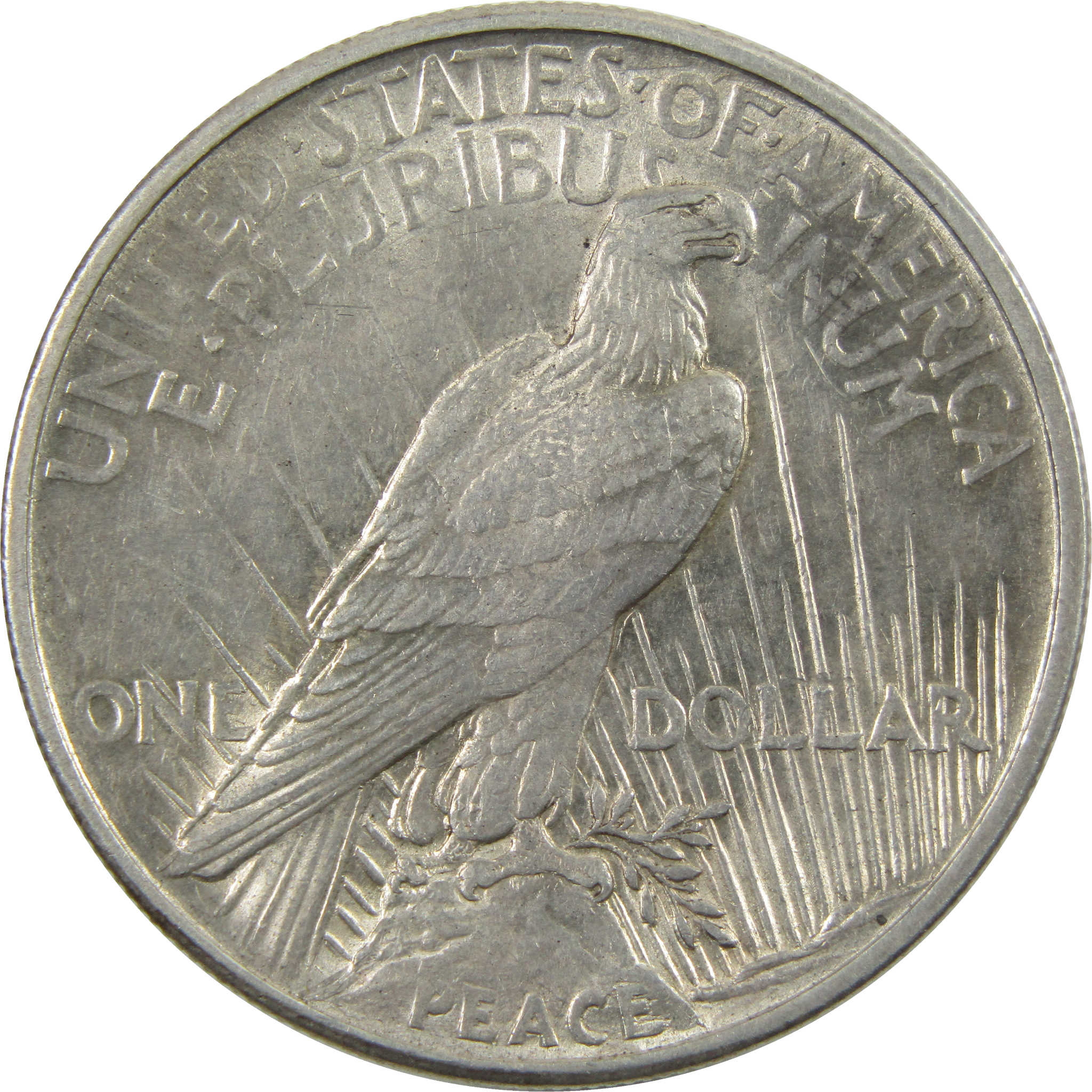 1921 High Relief Peace Dollar AU About Uncirculated SKU:I4520