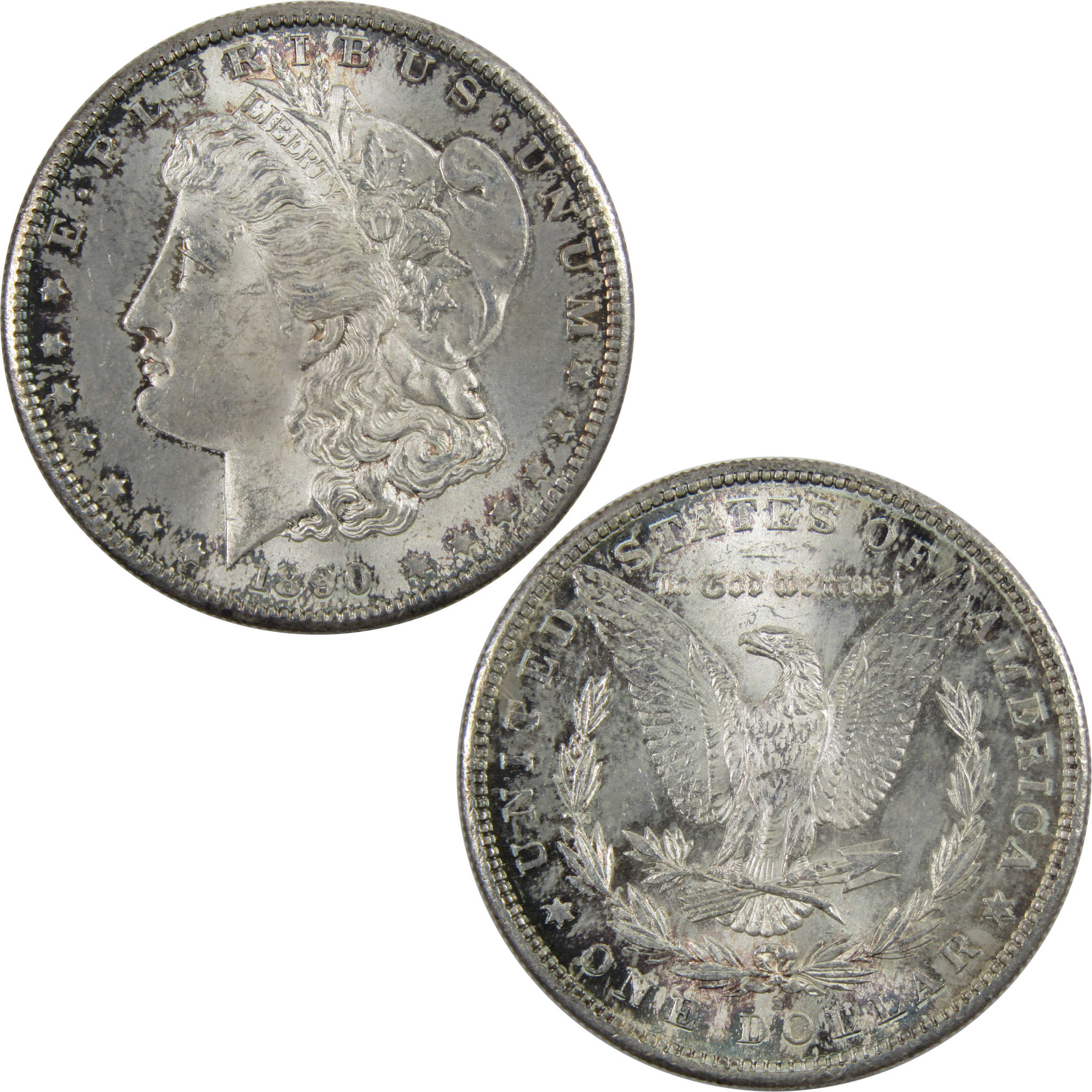1890 S Morgan Dollar BU Uncirculated 90% Silver $1 Coin SKU:I5987 - Morgan coin - Morgan silver dollar - Morgan silver dollar for sale - Profile Coins &amp; Collectibles