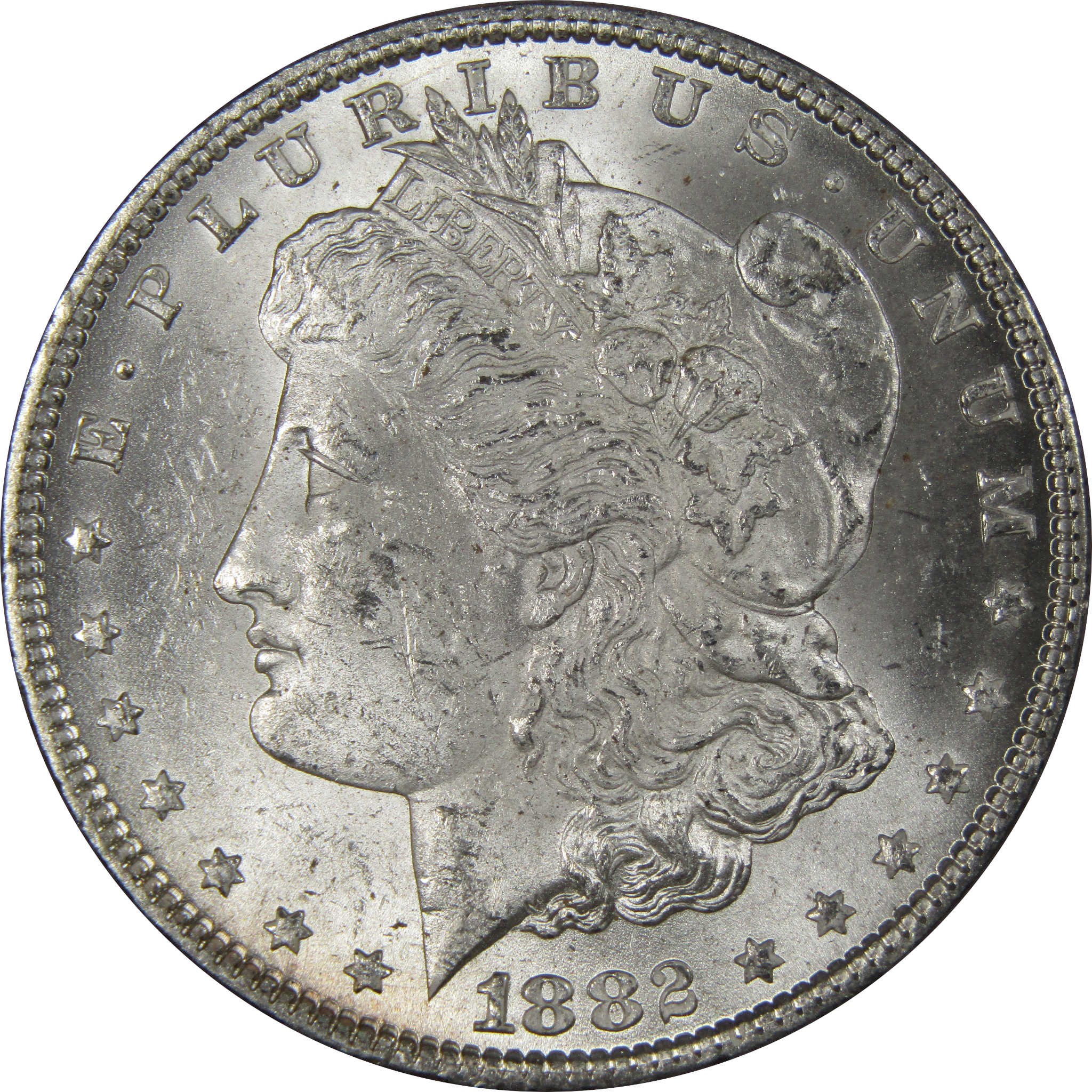 1882 Morgan Dollar BU Uncirculated Mint State 90% Silver SKU:IPC9672 - Morgan coin - Morgan silver dollar - Morgan silver dollar for sale - Profile Coins &amp; Collectibles