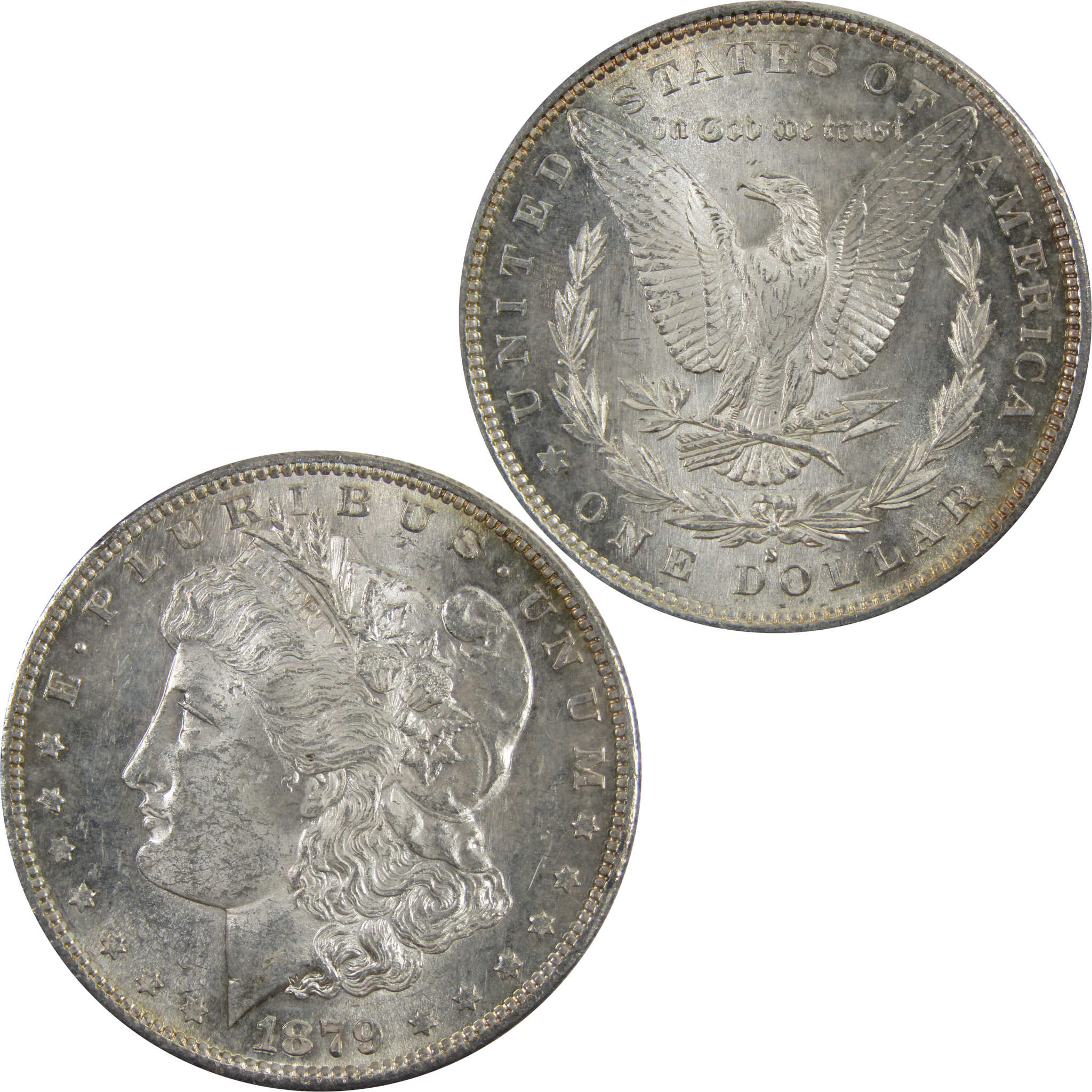 1879 S Morgan Dollar BU Uncirculated 90% Silver $1 Coin SKU:I5183 - Morgan coin - Morgan silver dollar - Morgan silver dollar for sale - Profile Coins &amp; Collectibles