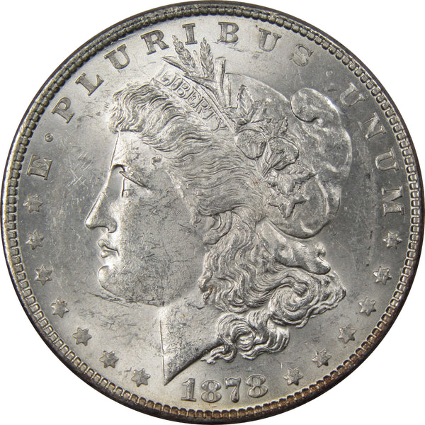 1878 Rev 78 Morgan Dollar CH AU Choice About Uncirculated SKU:I1878 - Morgan coin - Morgan silver dollar - Morgan silver dollar for sale - Profile Coins &amp; Collectibles